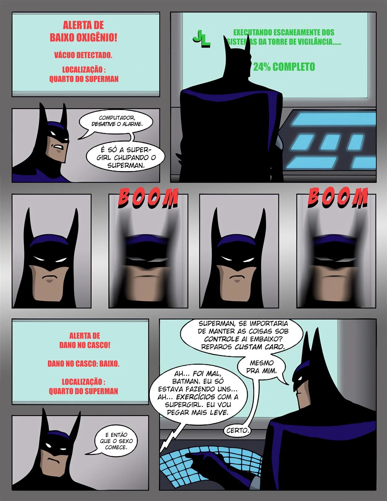 Liga da Putaria &ndash; Mulher Maravilha Hentai &ndash; Quadrinho De Sexo Em PT-BR