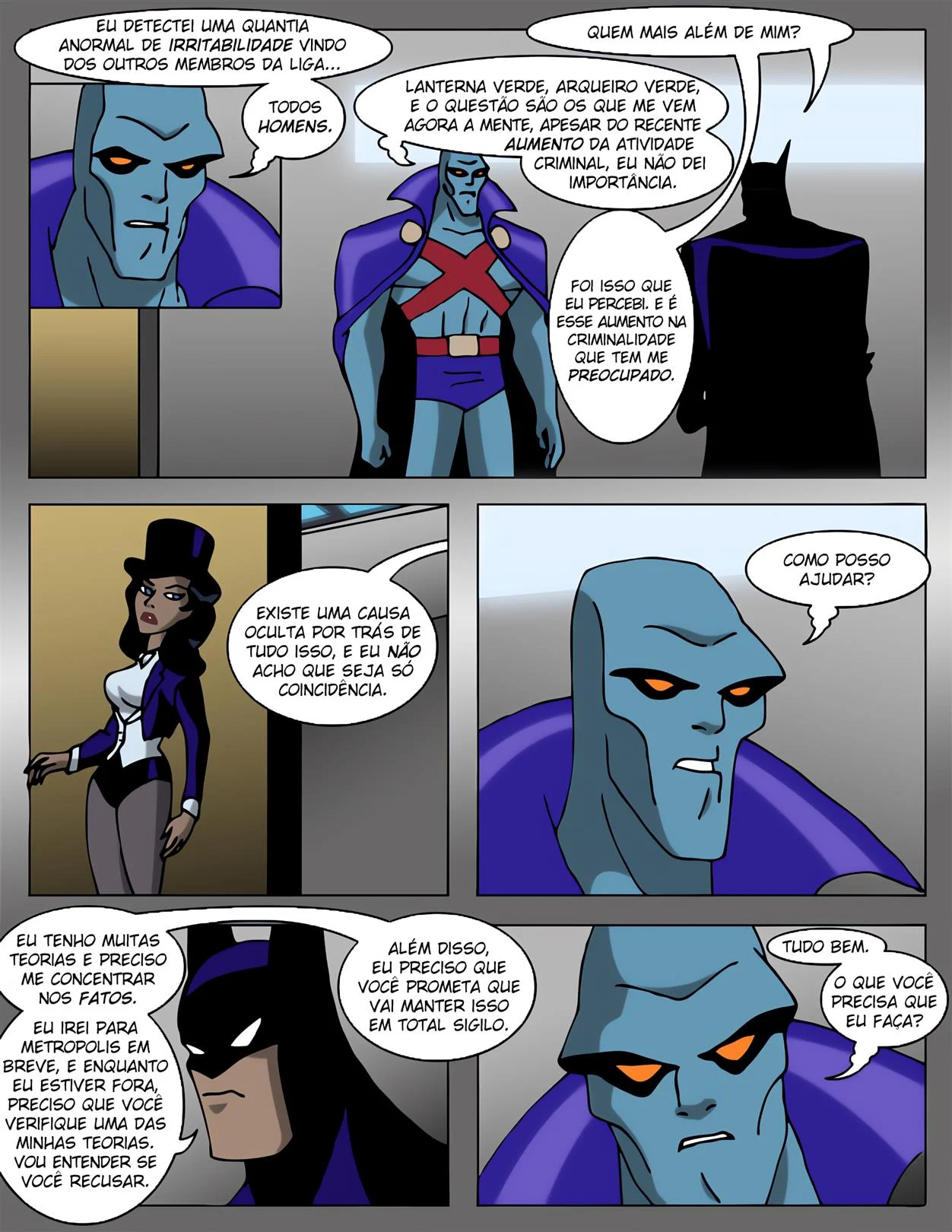 Liga da Putaria &ndash; Mulher Maravilha Hentai &ndash; Quadrinho De Sexo Em PT-BR