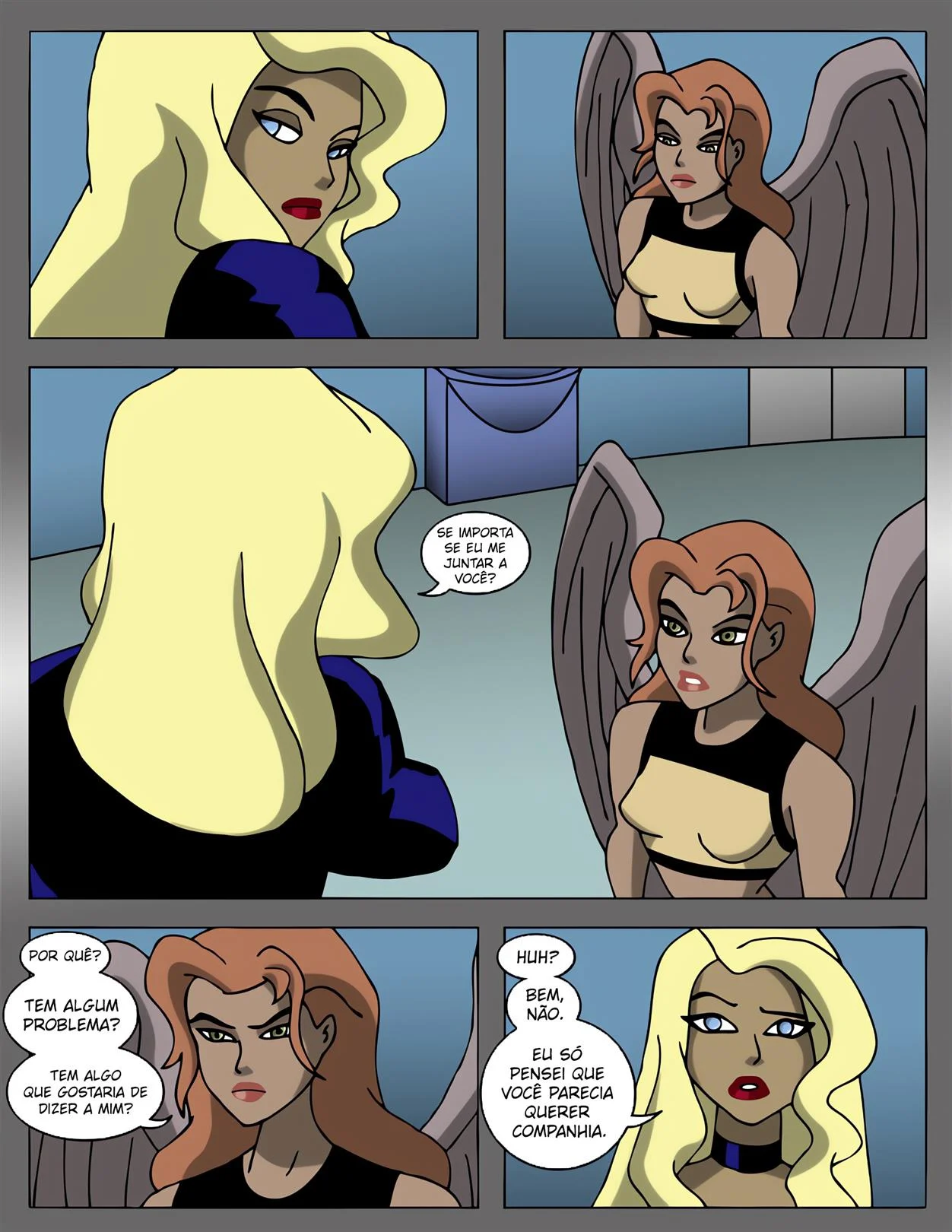 Liga da Putaria &ndash; Mulher Maravilha Hentai &ndash; Quadrinho De Sexo Em PT-BR