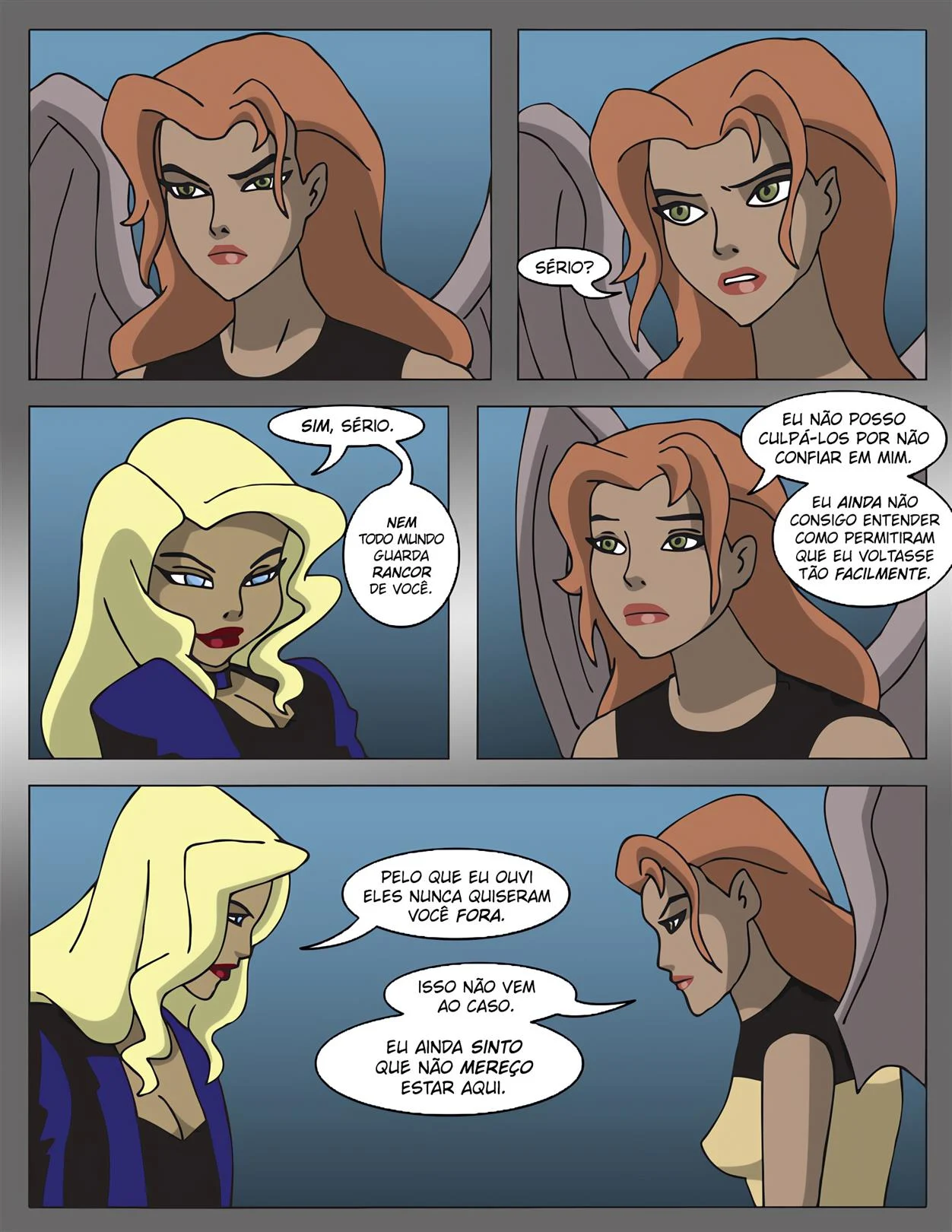 Liga da Putaria &ndash; Mulher Maravilha Hentai &ndash; Quadrinho De Sexo Em PT-BR