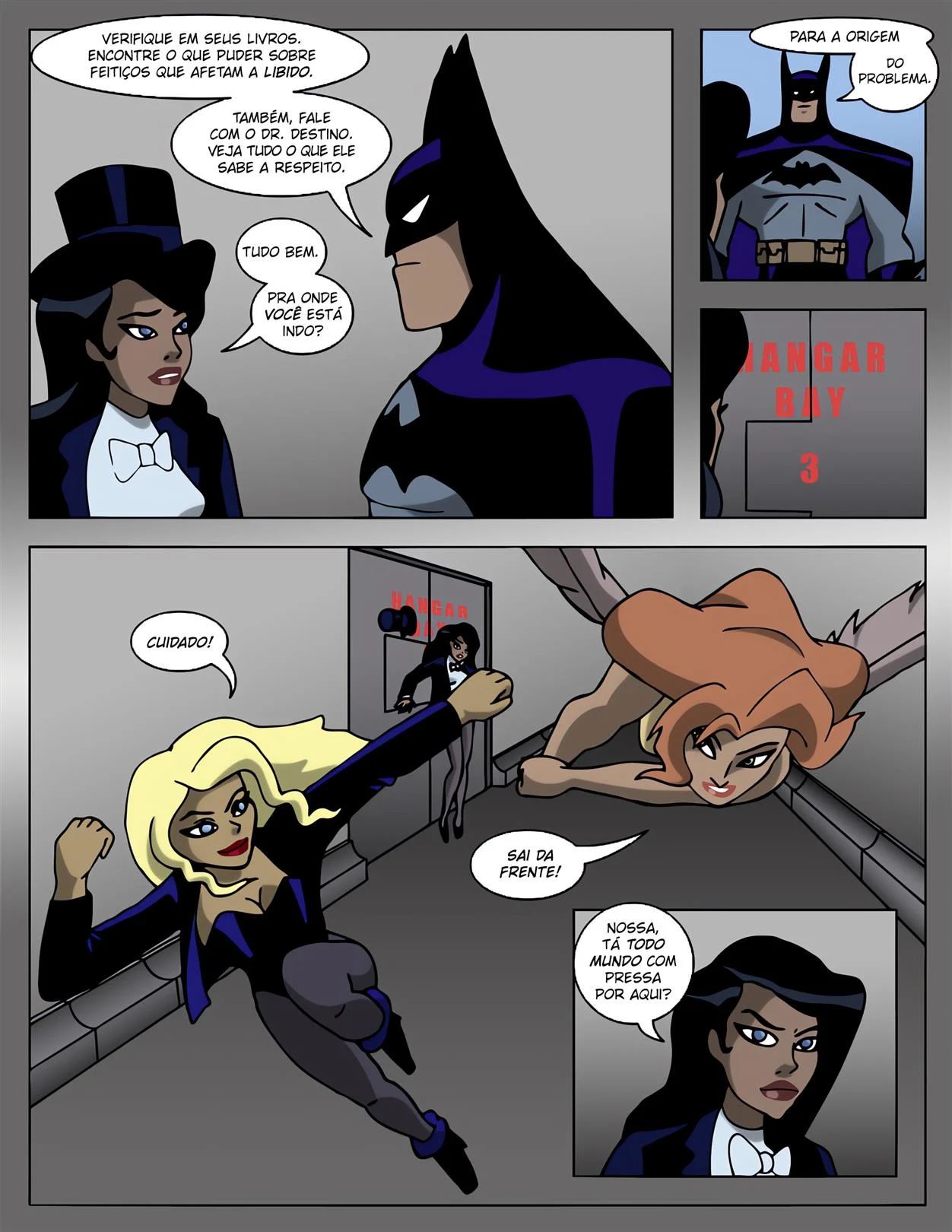 Liga da Putaria &ndash; Mulher Maravilha Hentai &ndash; Quadrinho De Sexo Em PT-BR