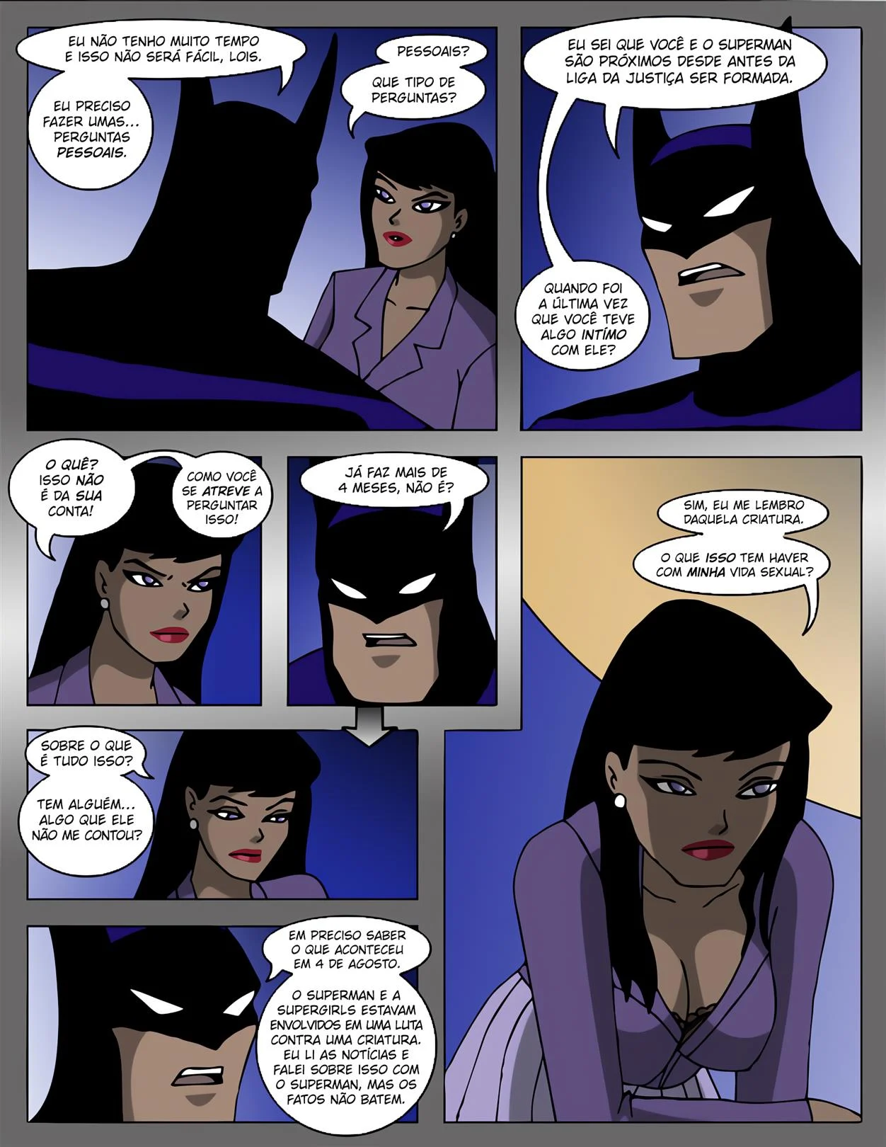 Liga da Putaria &ndash; Mulher Maravilha Hentai &ndash; Quadrinho De Sexo Em PT-BR