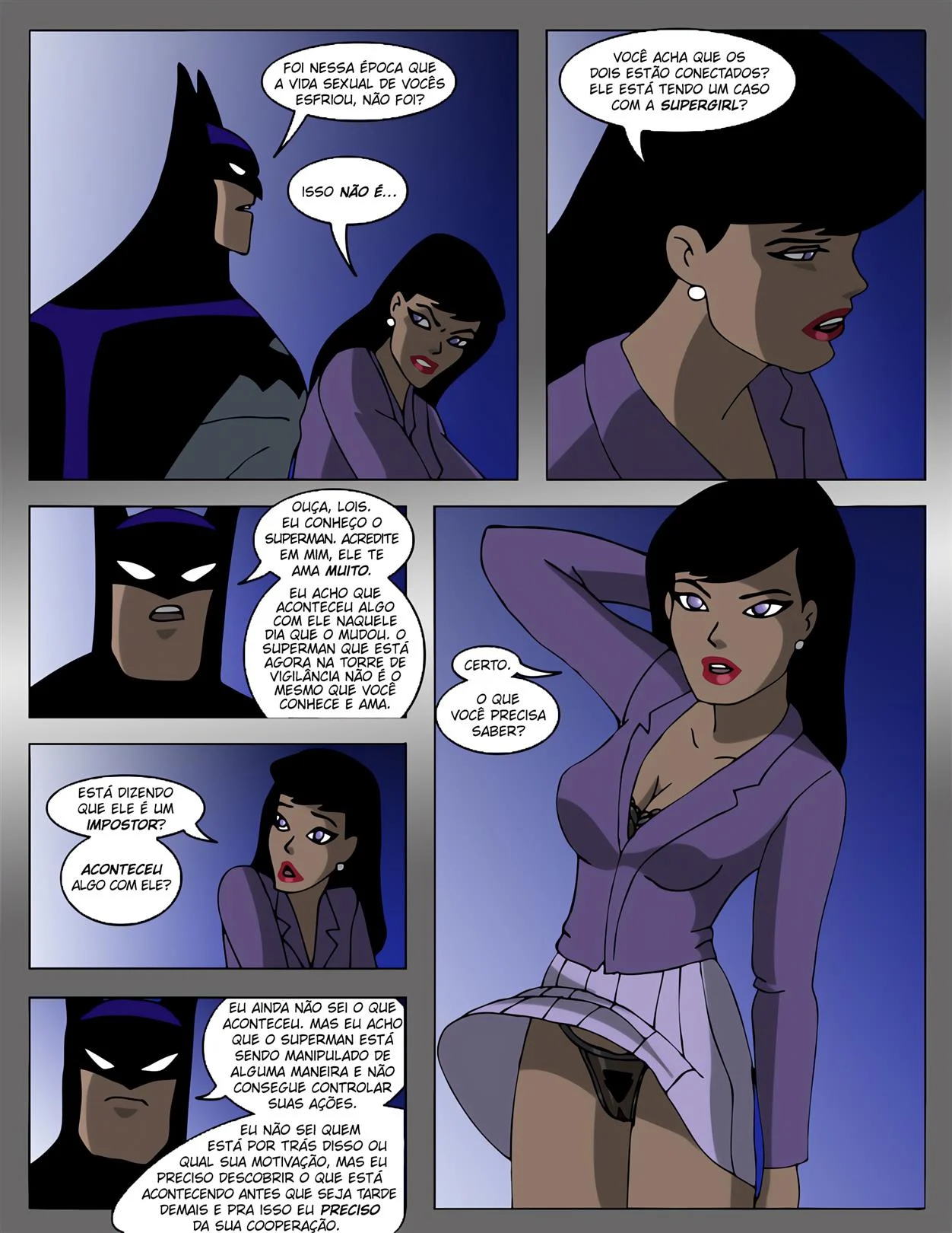 Liga da Putaria &ndash; Mulher Maravilha Hentai &ndash; Quadrinho De Sexo Em PT-BR