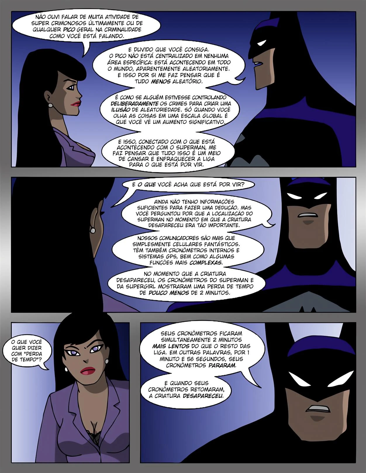 Liga da Putaria &ndash; Mulher Maravilha Hentai &ndash; Quadrinho De Sexo Em PT-BR