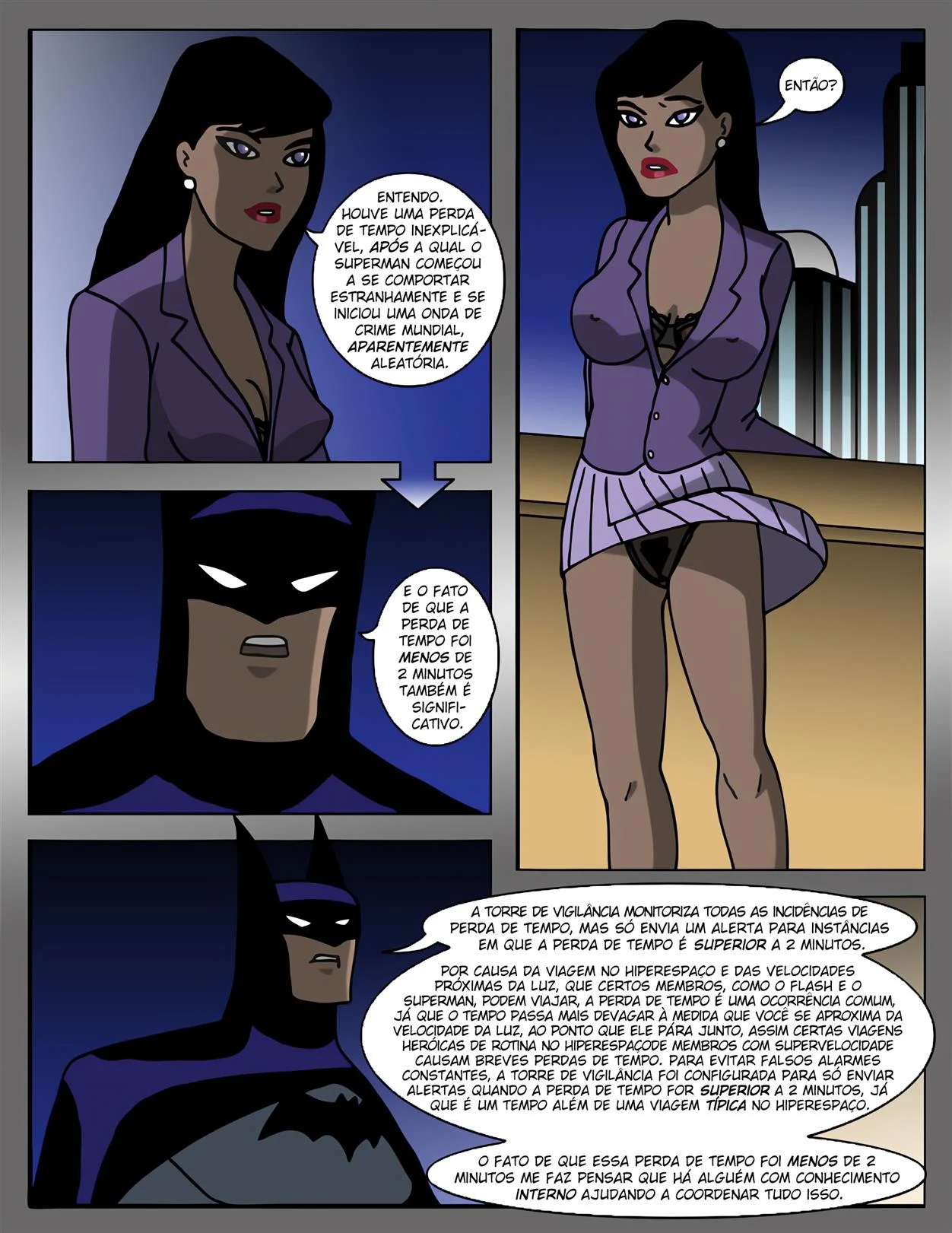 Liga da Putaria &ndash; Mulher Maravilha Hentai &ndash; Quadrinho De Sexo Em PT-BR