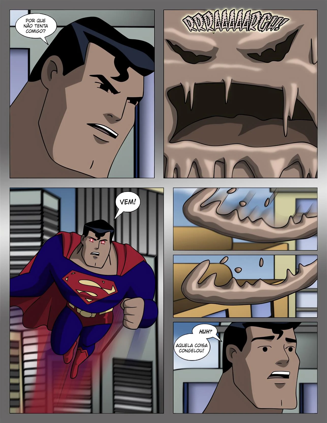 Liga da Putaria &ndash; Mulher Maravilha Hentai &ndash; Quadrinho De Sexo Em PT-BR