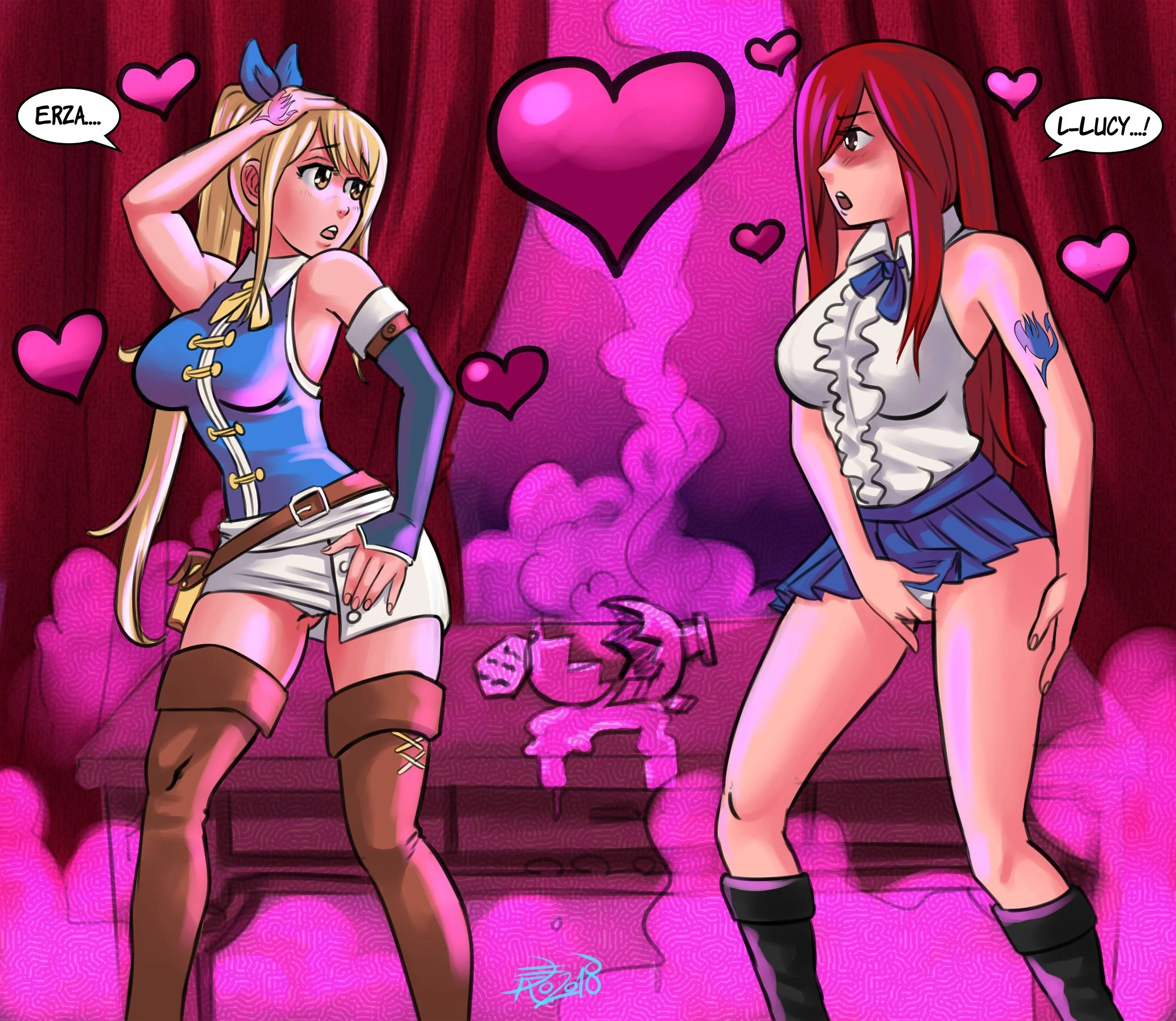 Lucy e Erza – HQ Hentai – Em Português Lucy e Erza – HQ Hentai – Em Português