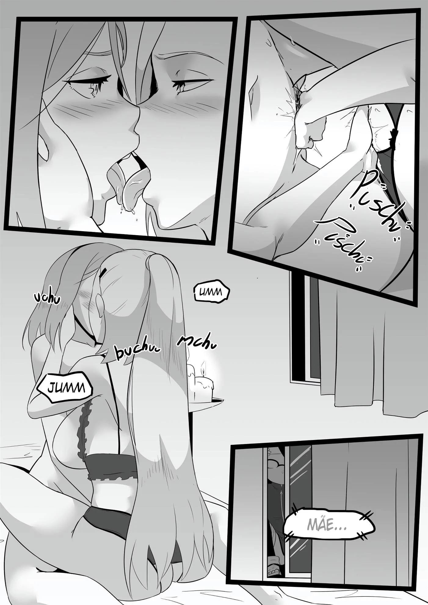 Mãe imoral 3 – HQ Hentai – Quadrinho De Sexo Em PT-BR