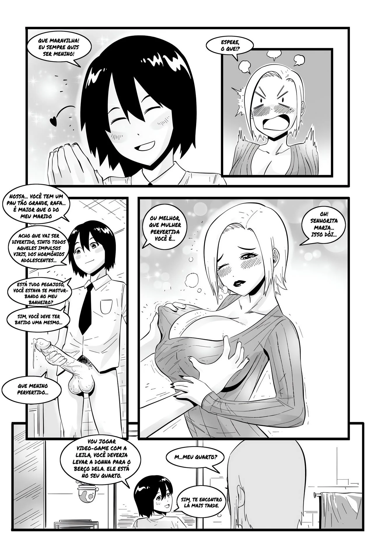 Mam&atilde;e Gamer &ndash; HQ De Sexo &ndash; Sem Censura