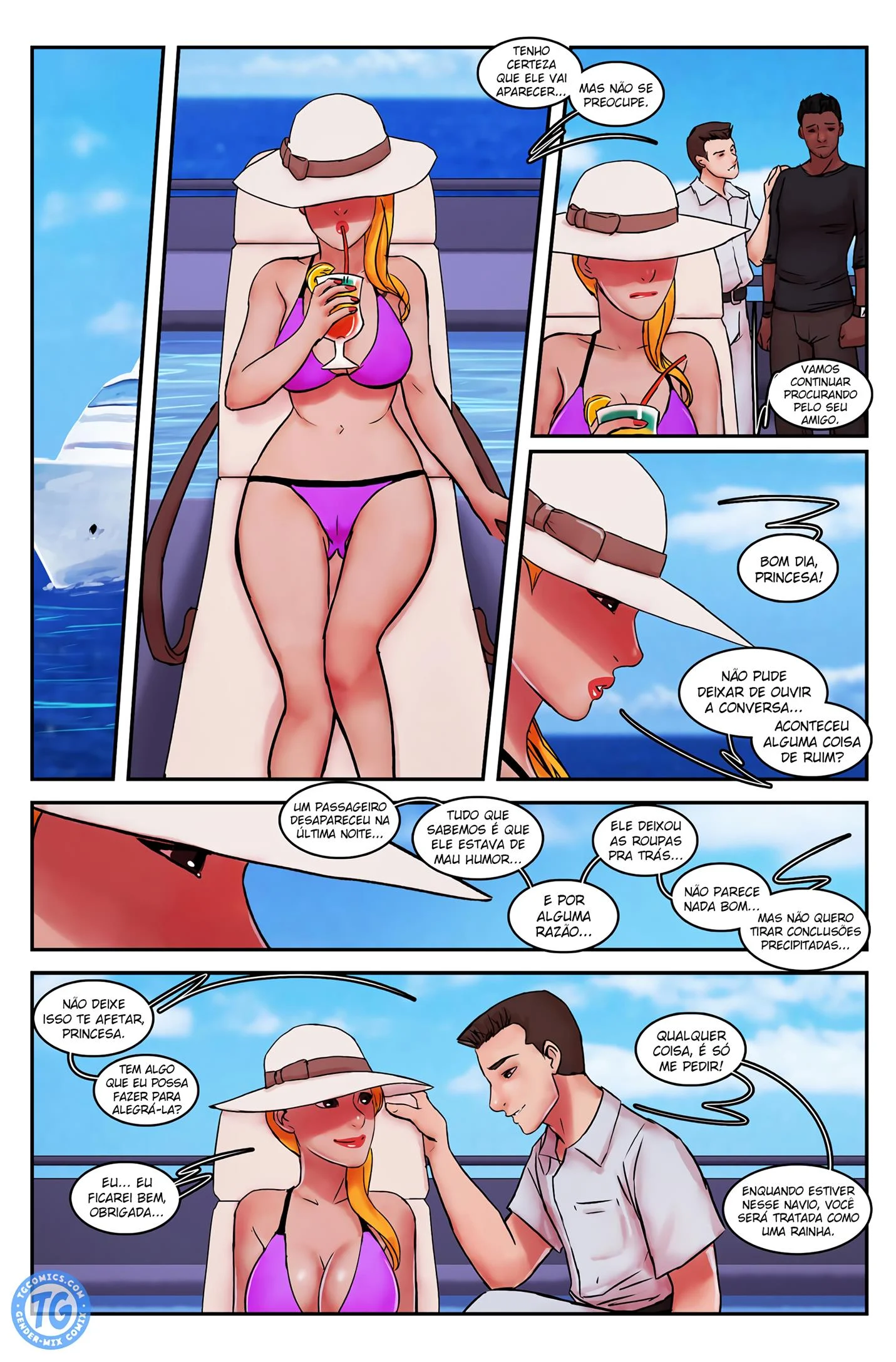 Marina &ndash; Quadrinhos Eroticos &ndash; Quadrinho em Portugu&ecirc;s PT-BR