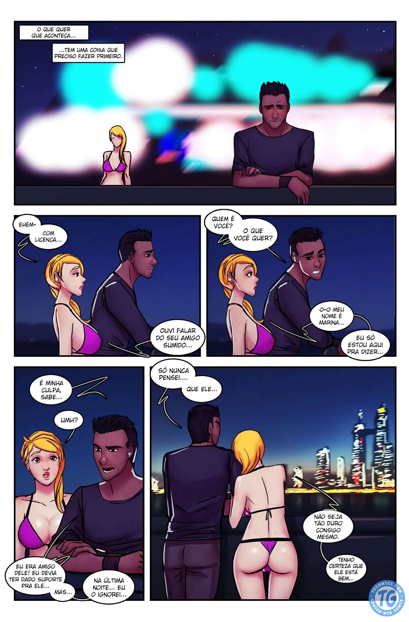 Marina &ndash; Quadrinhos Eroticos &ndash; Quadrinho em Portugu&ecirc;s PT-BR