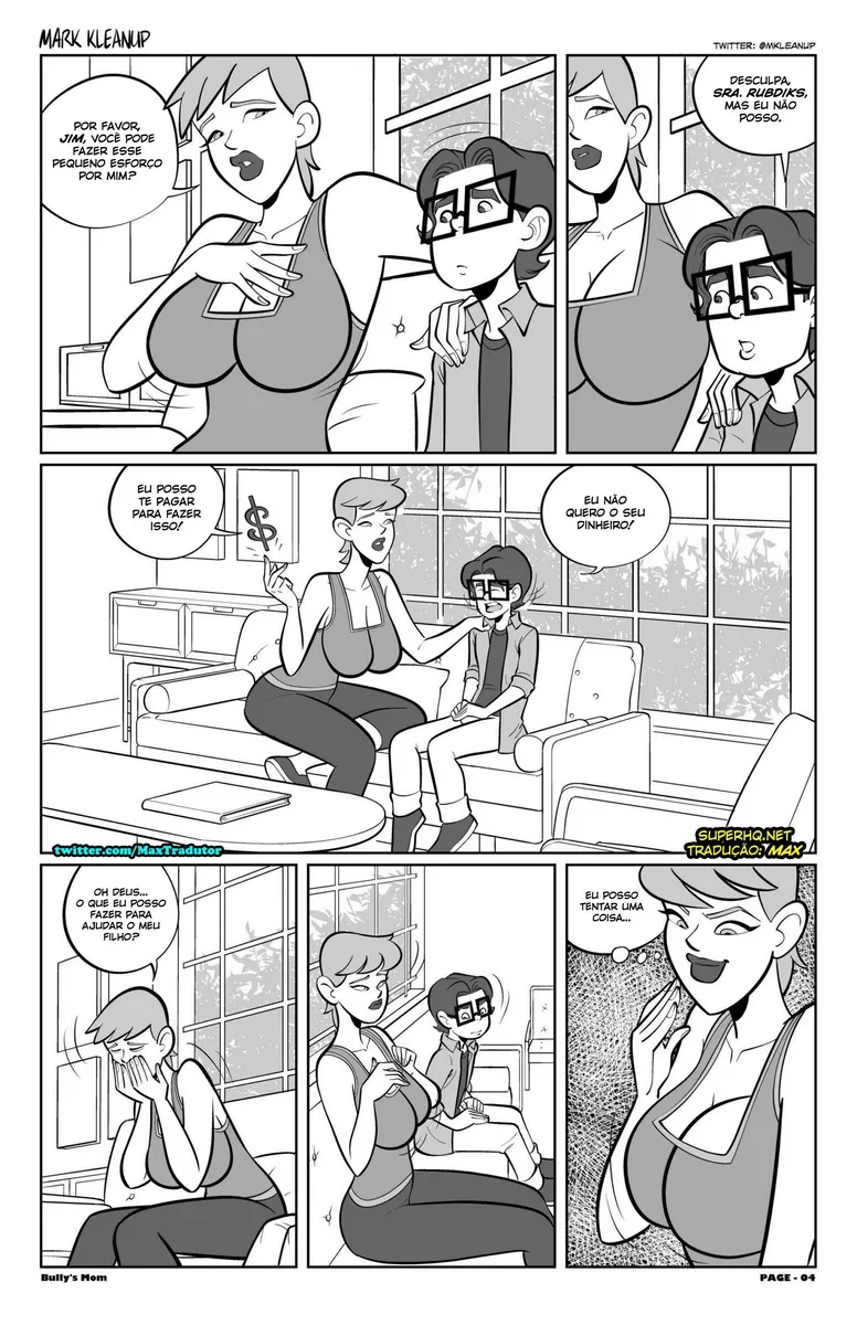 Mark Kleanup, Bully’s Mom – Cartoon Pornô – Quadrinho em Português PT-BR Mark Kleanup, Bully’s Mom – Cartoon Pornô – Quadrinho em Português PT-BR