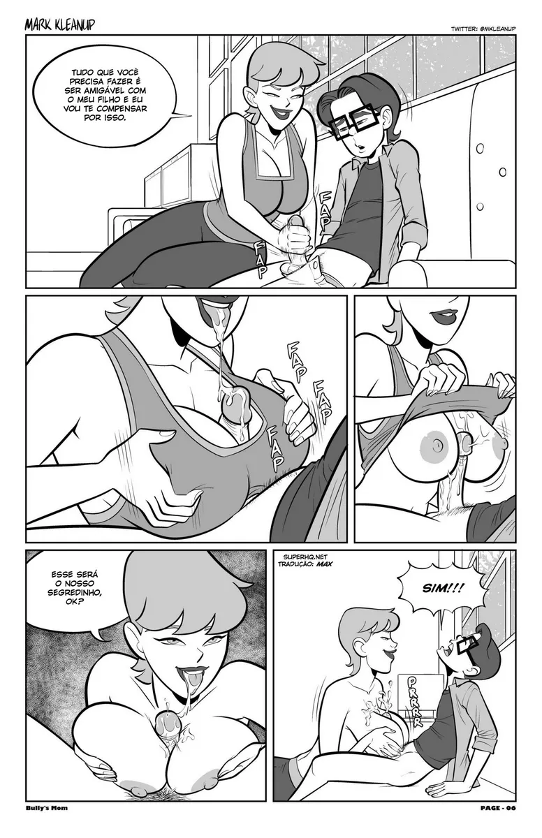Mark Kleanup, Bully’s Mom – Cartoon Pornô – Quadrinho em Português PT-BR Mark Kleanup, Bully’s Mom – Cartoon Pornô – Quadrinho em Português PT-BR