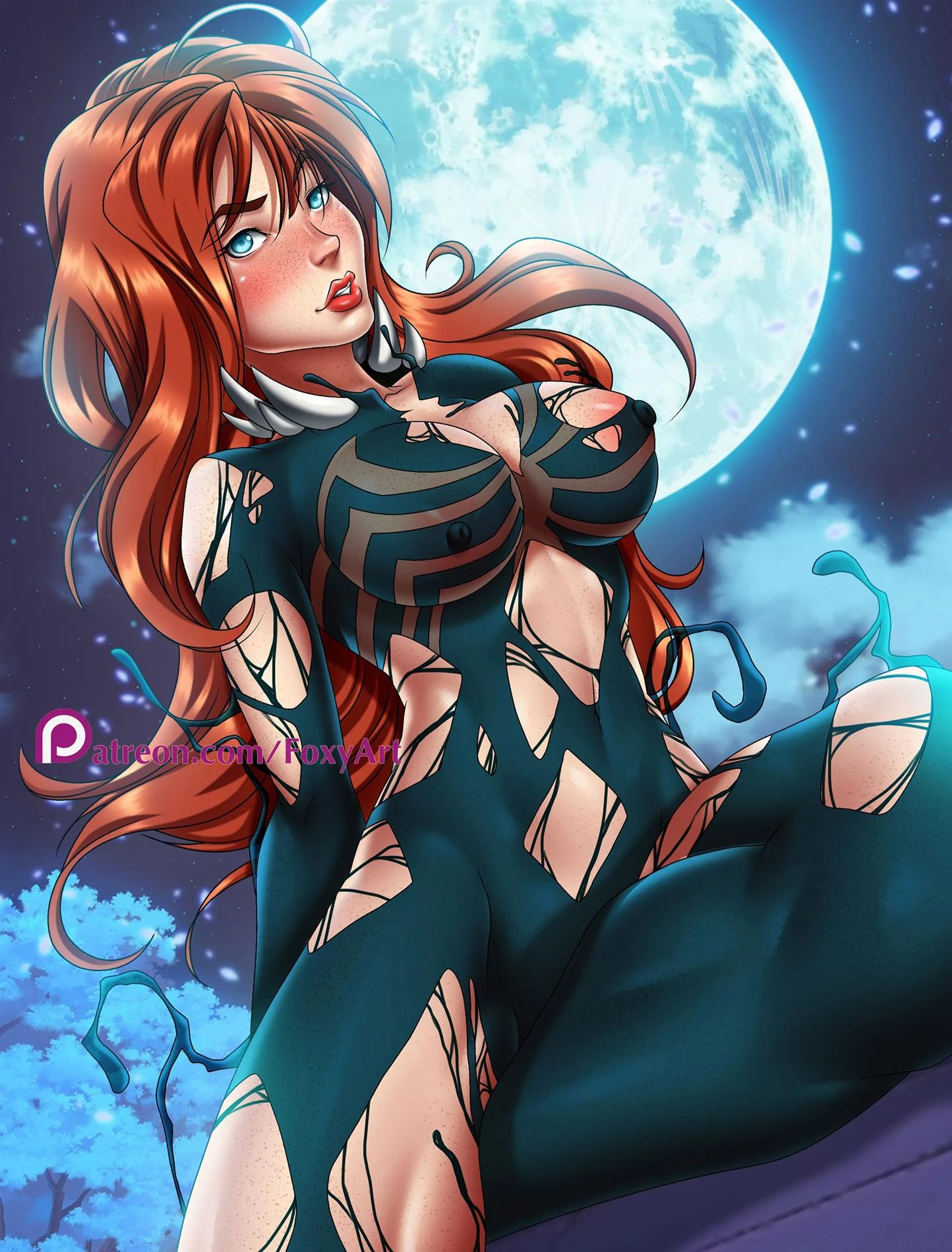 Mary Jane e Venom – Peitões – Sem Censura Mary Jane e Venom – Peitões – Sem Censura