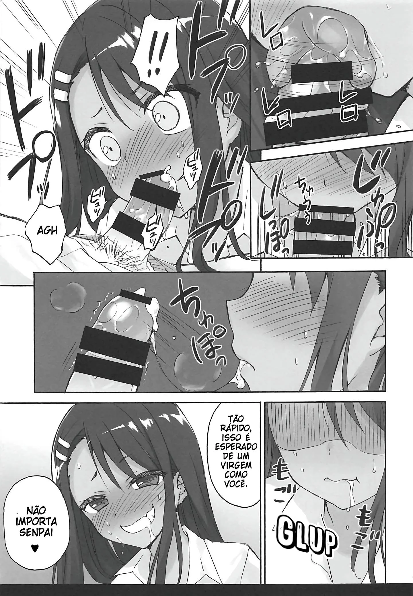Me foda Senpai &ndash; Virgem &ndash; Quadrinho De Sexo Em PT-BR