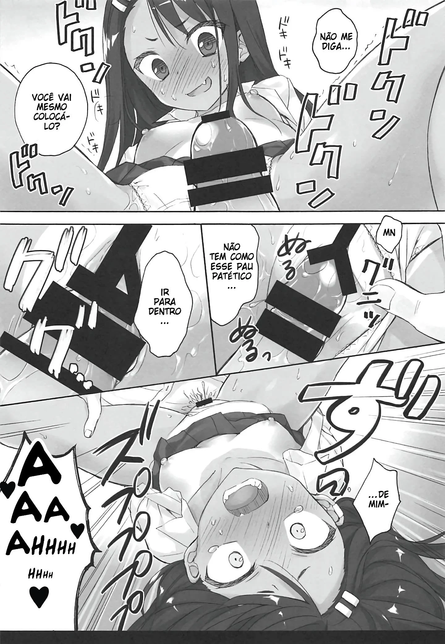 Me foda Senpai &ndash; Virgem &ndash; Quadrinho De Sexo Em PT-BR