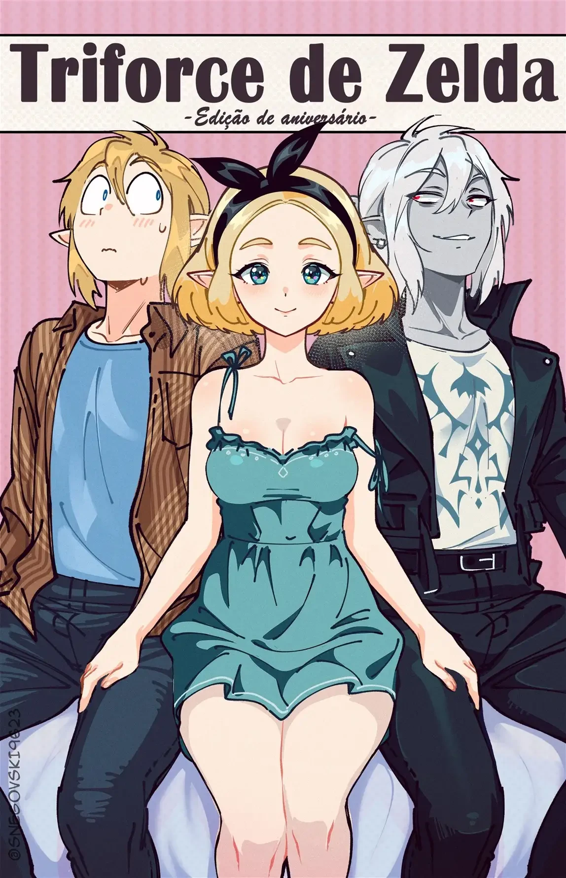 M&eacute;nage com Zelda &ndash; Hentai &ndash; Hentai em Portugu&ecirc;s