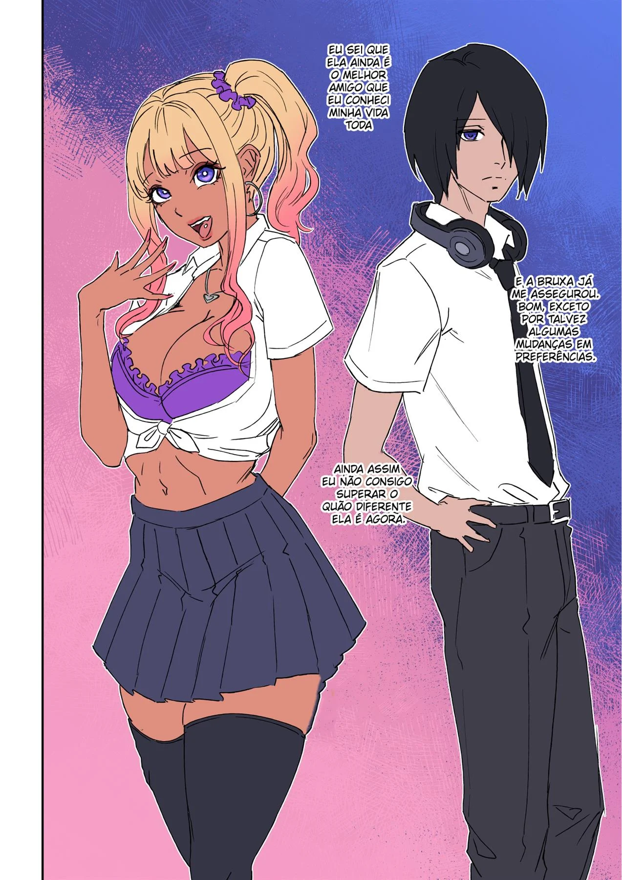 Meu Melhor Amigo Virou uma Garota e Quer que Eu Foda Ele &ndash; Boquete &ndash; SuperHQ