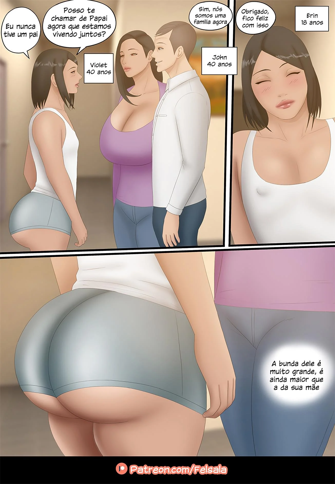 Meu novo padrasto &ndash; Hentai Gay &ndash; Todo em PT-BR