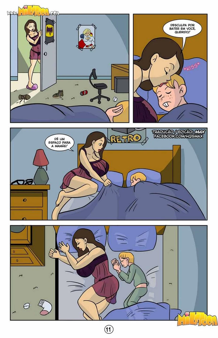 Milfton sexo incesto: Filho fudendo mamae – MilfToon – Em Português