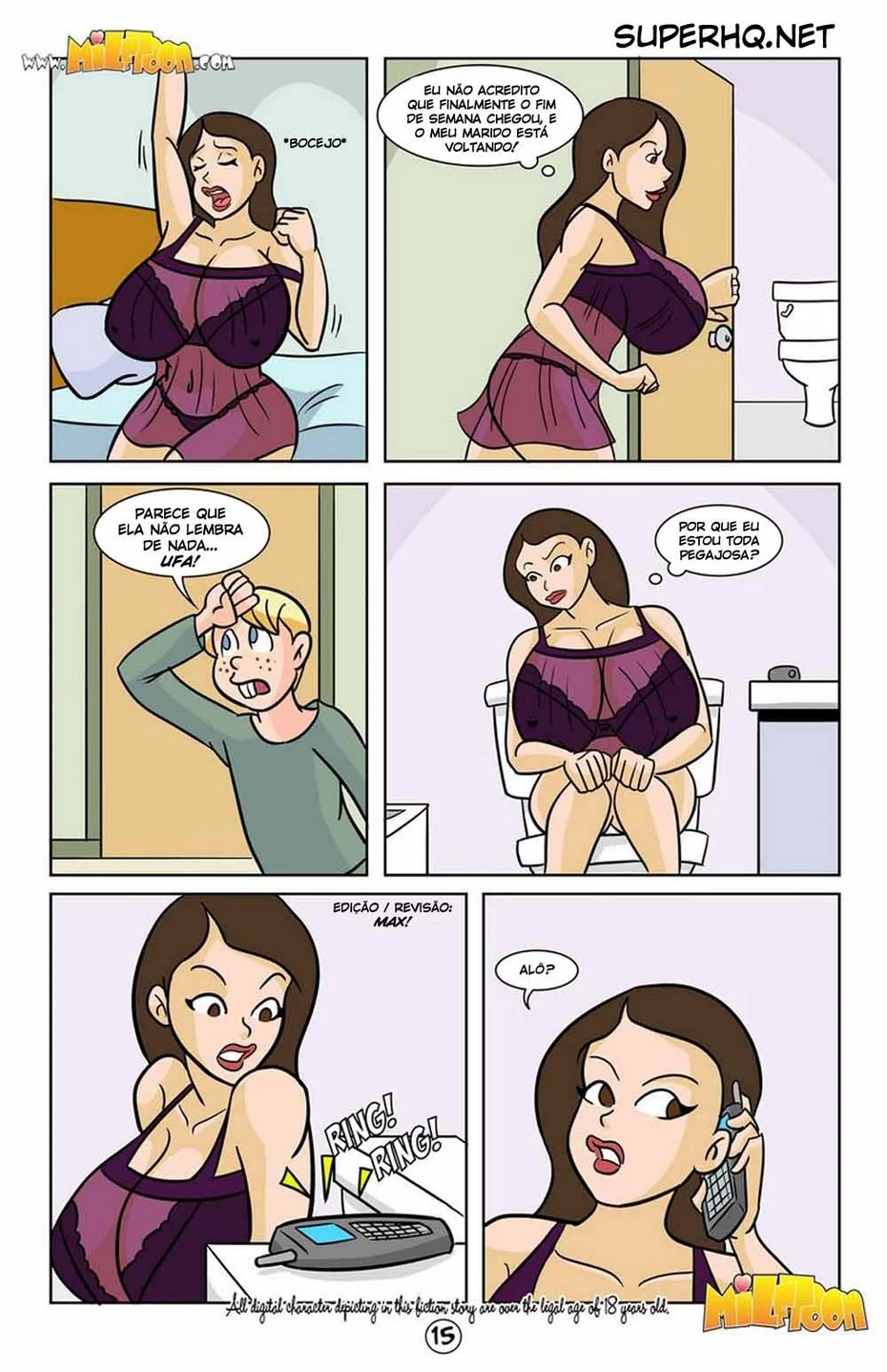 Milfton sexo incesto: Filho fudendo mamae – MilfToon – Em Português