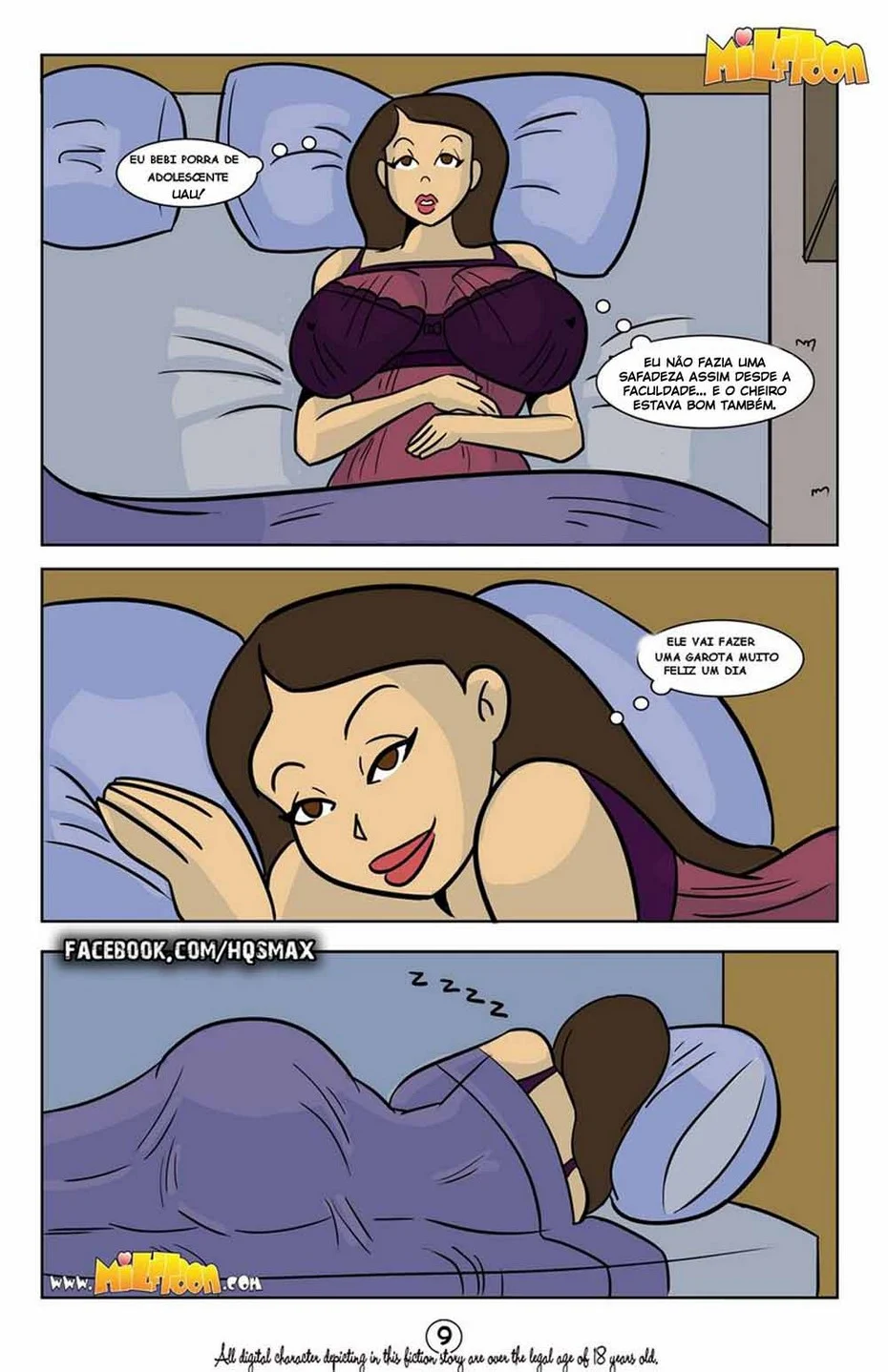 Milfton sexo incesto: Filho fudendo mamae – MilfToon – Em Português