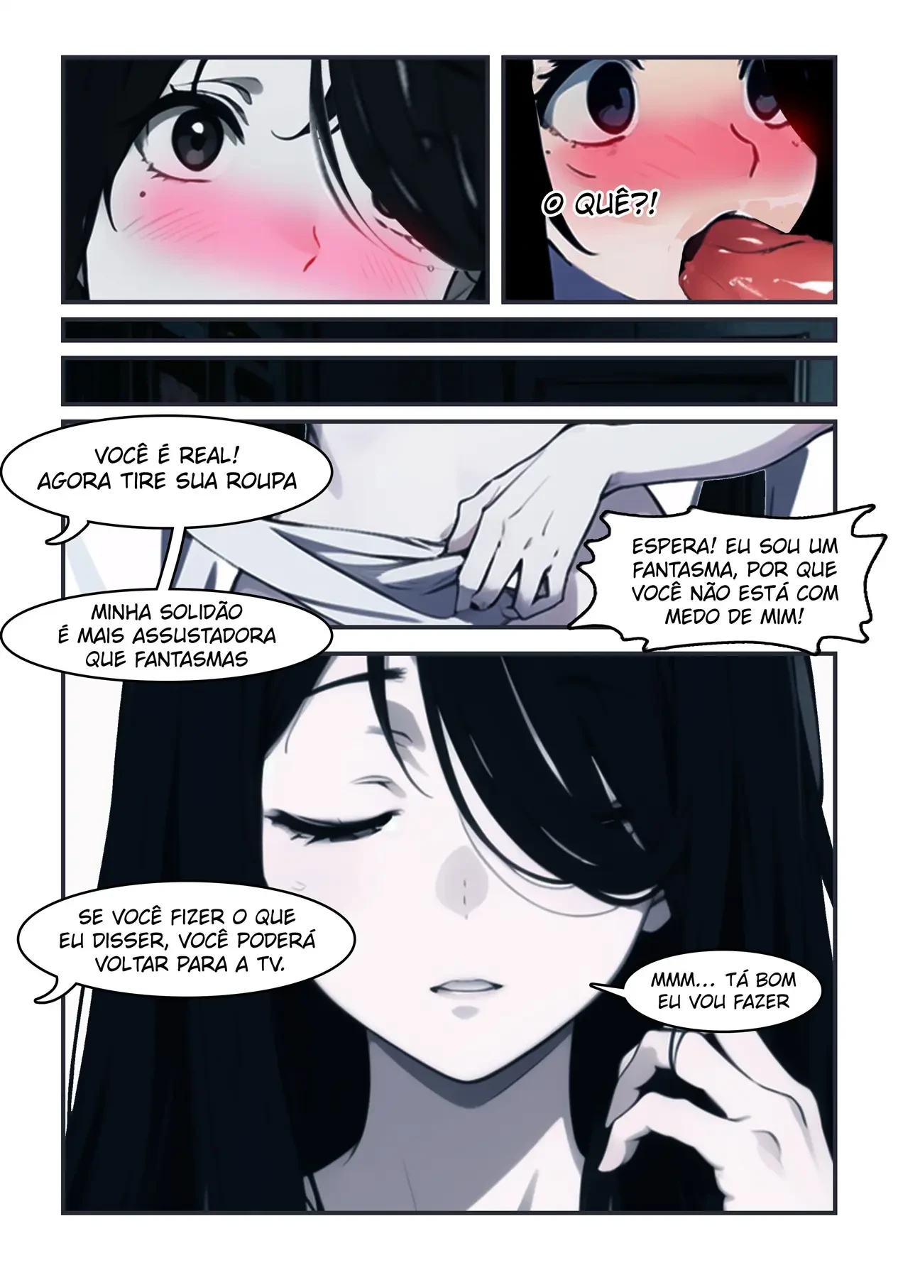 Minha Amada Sadako &ndash; Gozando Dentro &ndash; Ler Quadrinho Porno PT-BR