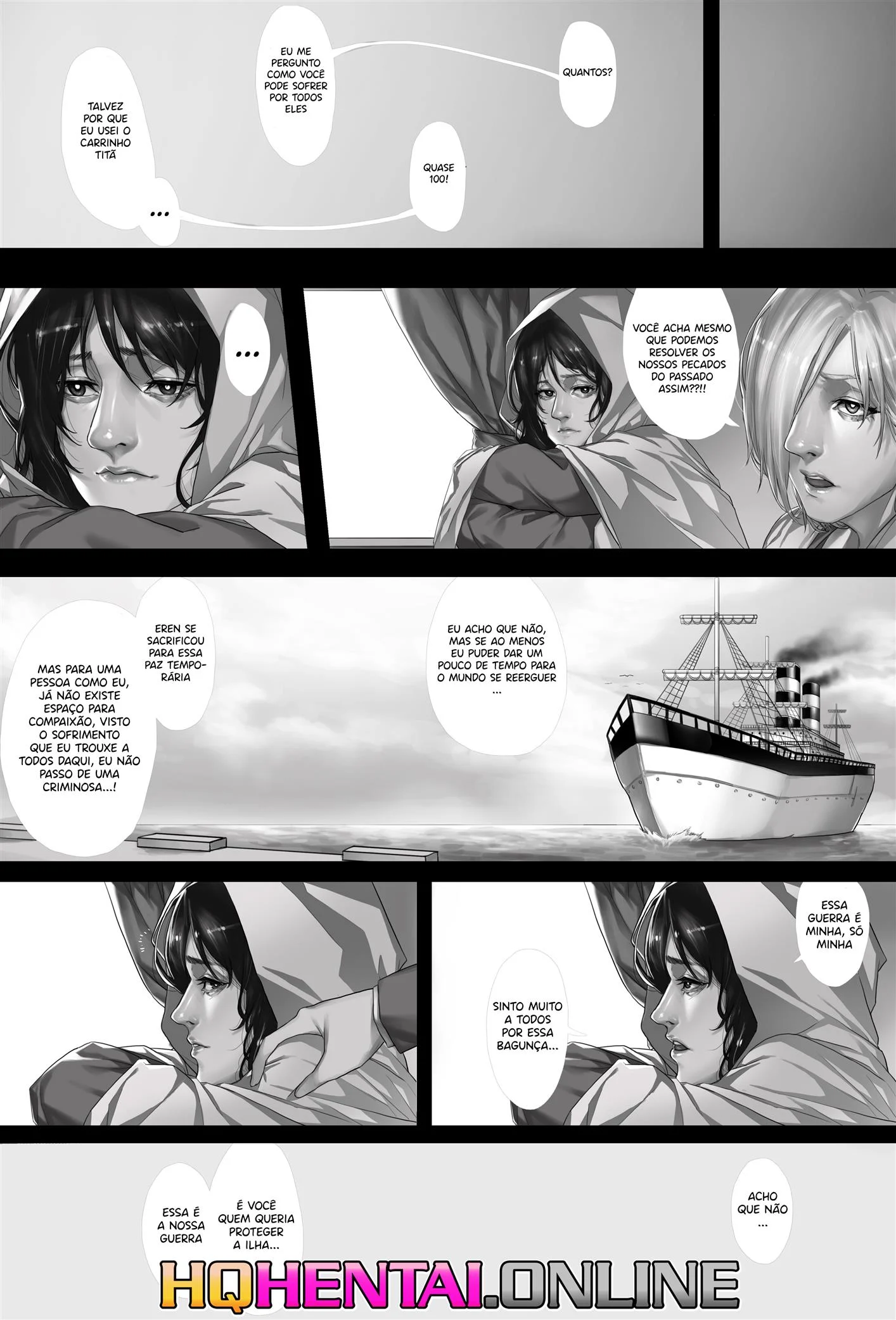 Minha guerra – Manga Hentai – Tradução Completa