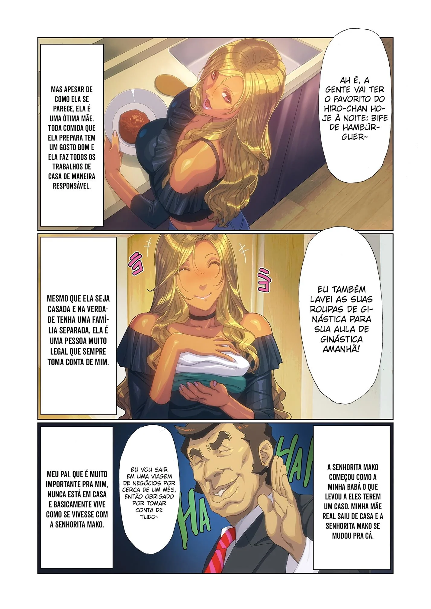 Minha madrasta querida &ndash; Doujin &ndash; Hentai em Portugu&ecirc;s