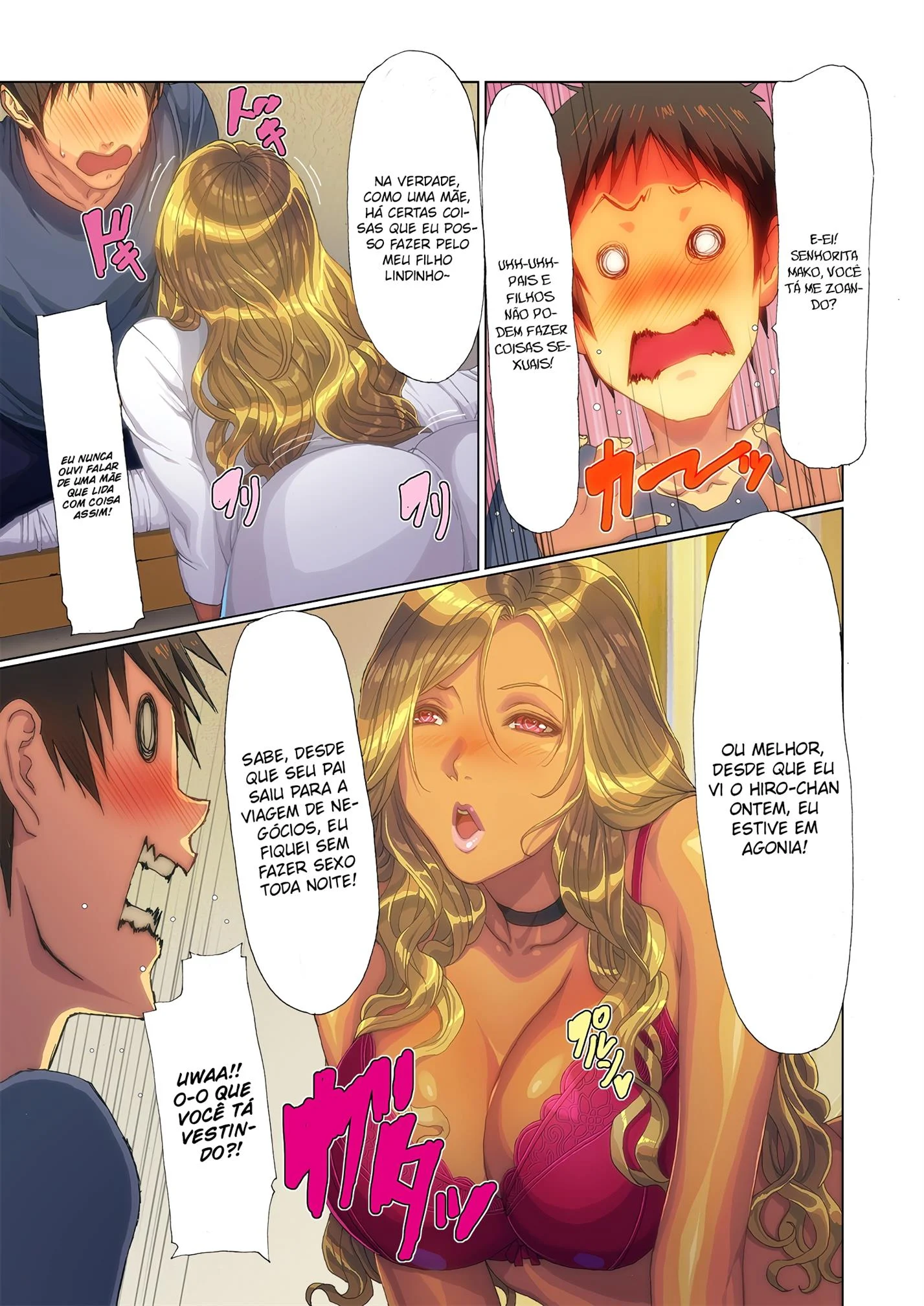 Minha madrasta querida &ndash; Doujin &ndash; Hentai em Portugu&ecirc;s