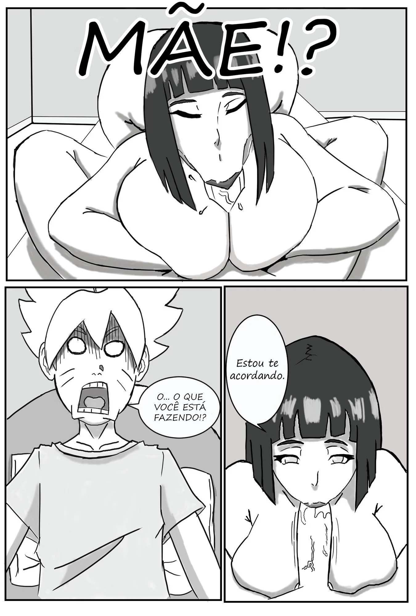 Minha M&atilde;e &eacute; uma Pervertida &ndash; Hentai &ndash; Ler Quadrinho Porno PT-BR