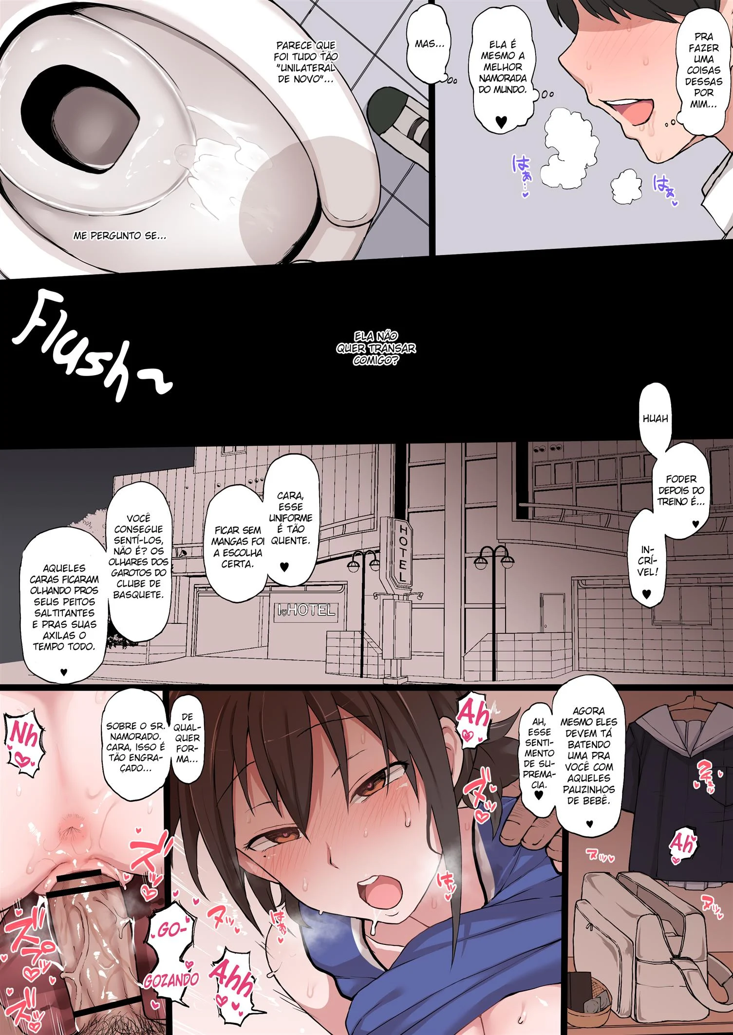 Minha namorada viciou no pauz&atilde;o do Sensei &ndash; Peit&otilde;es &ndash; Todo Traduzido