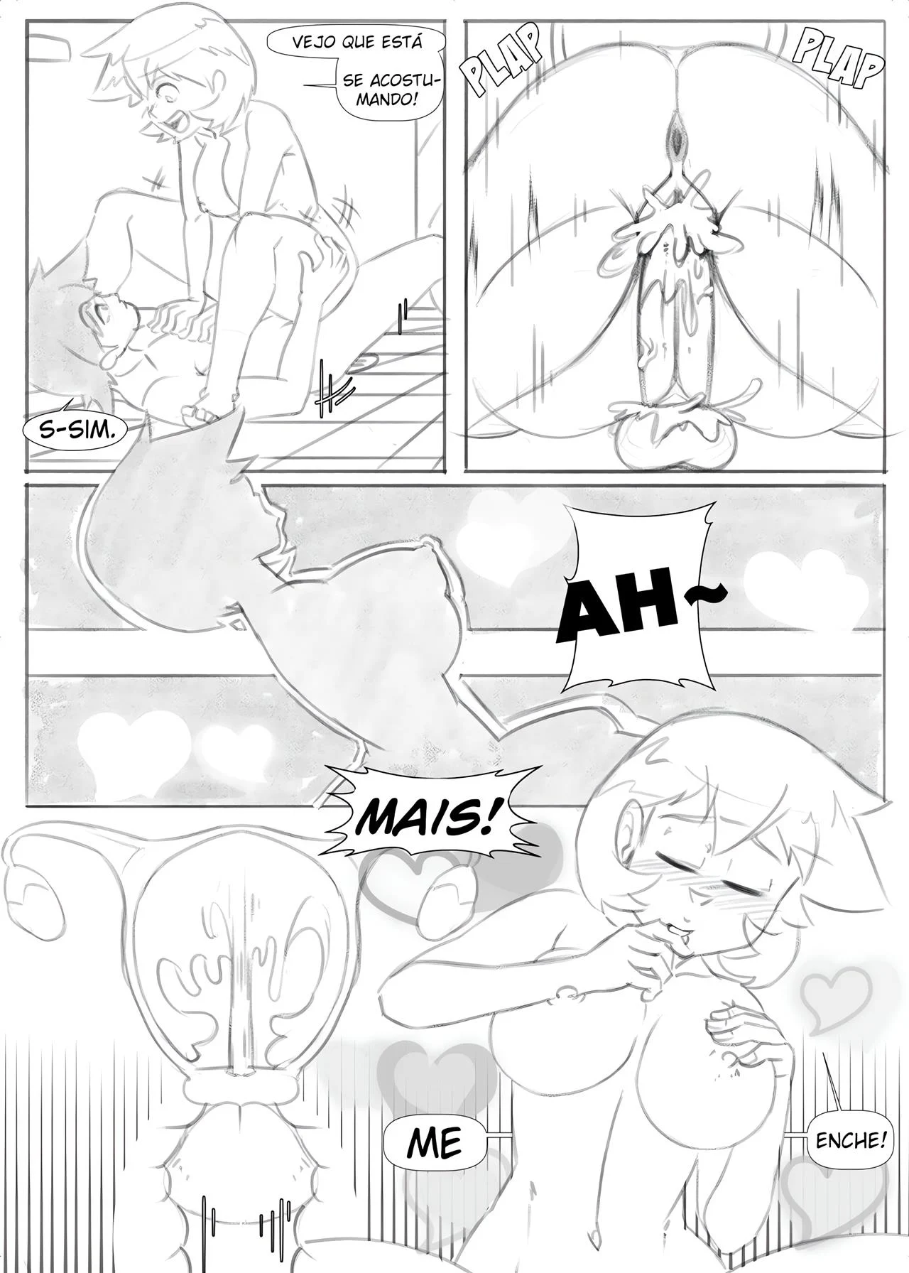 Misty no cio &ndash; Virgem &ndash; Hentai em Portugu&ecirc;s