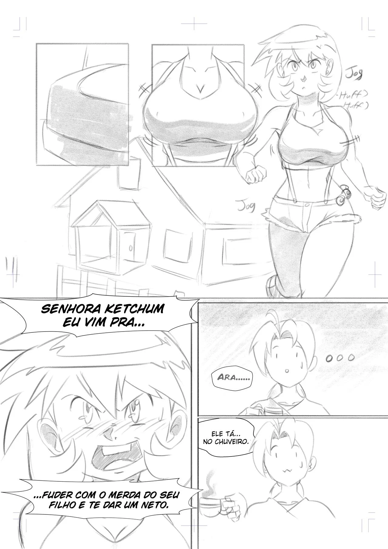 Misty no cio &ndash; Virgem &ndash; Hentai em Portugu&ecirc;s