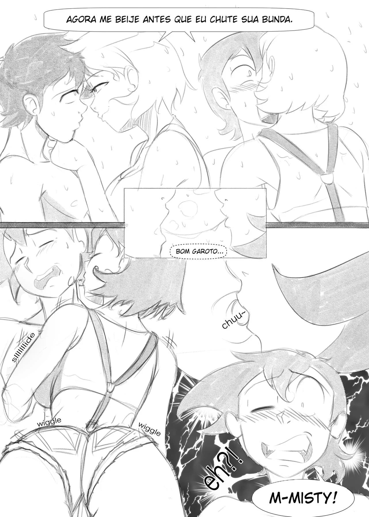 Misty no cio &ndash; Virgem &ndash; Hentai em Portugu&ecirc;s