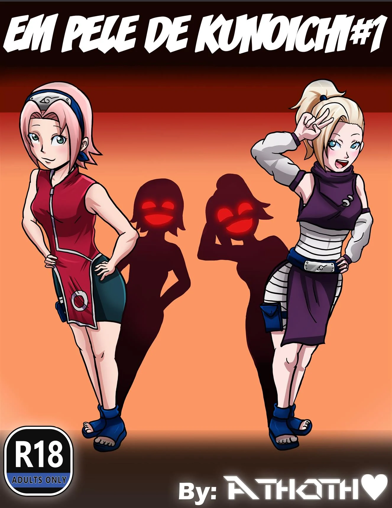 Na pele das kunoichis – Boquete – Completo Na pele das kunoichis – Boquete – Completo