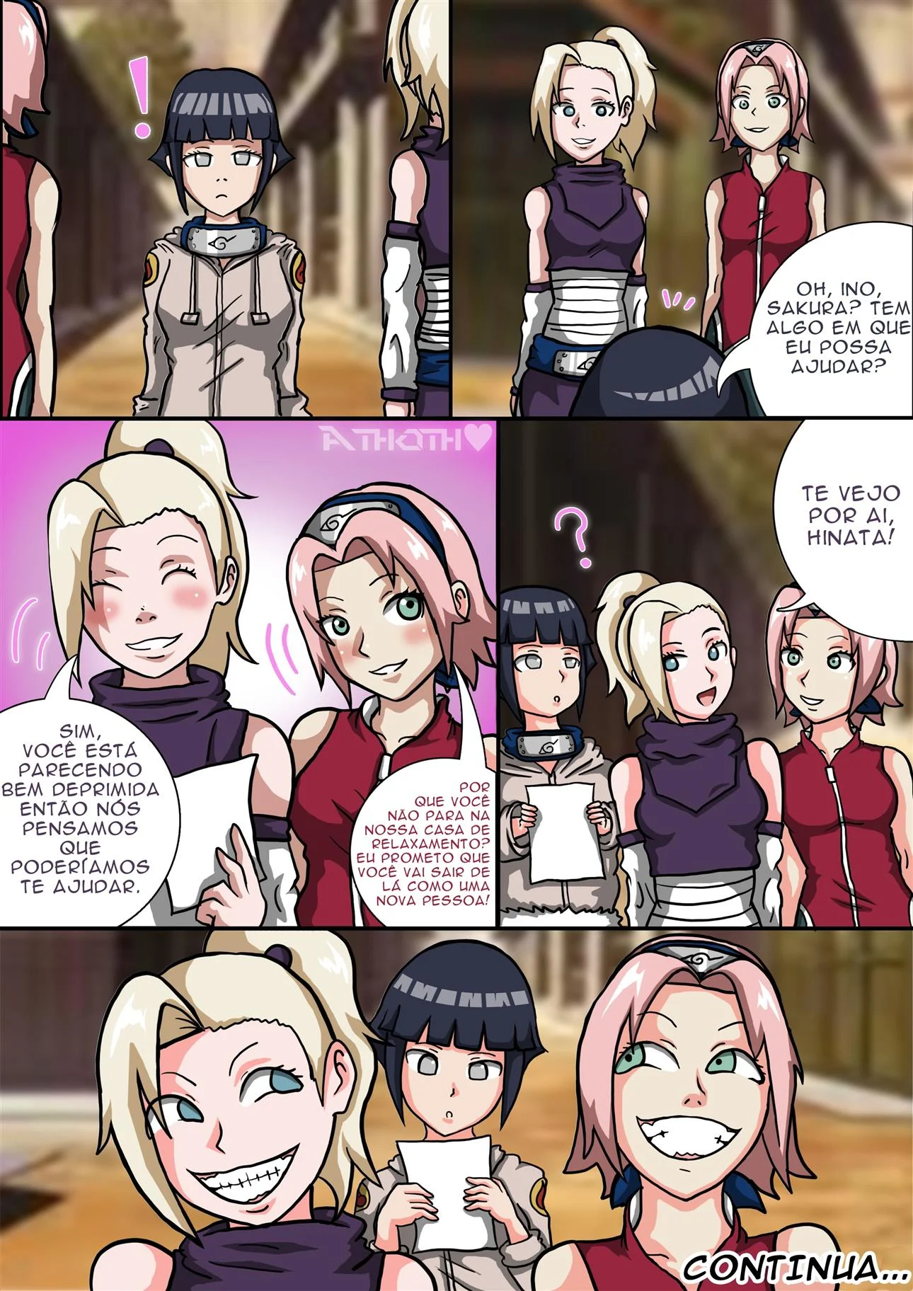 Na pele das kunoichis &ndash; Boquete &ndash; Completo