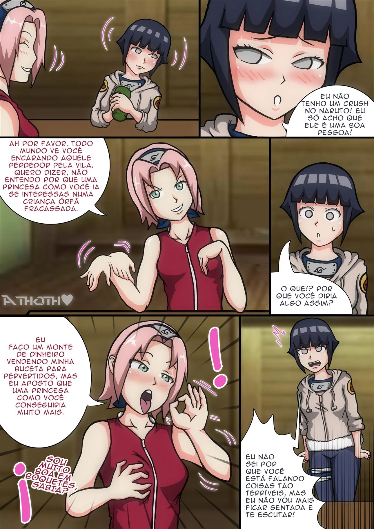 Na pele das kunoichis – Boquete – Completo Na pele das kunoichis – Boquete – Completo