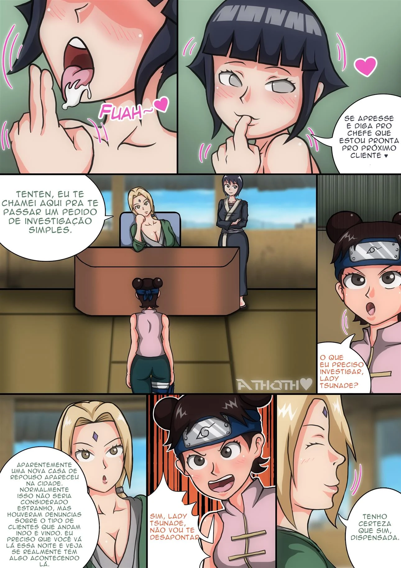 Na pele das kunoichis &ndash; Boquete &ndash; Completo