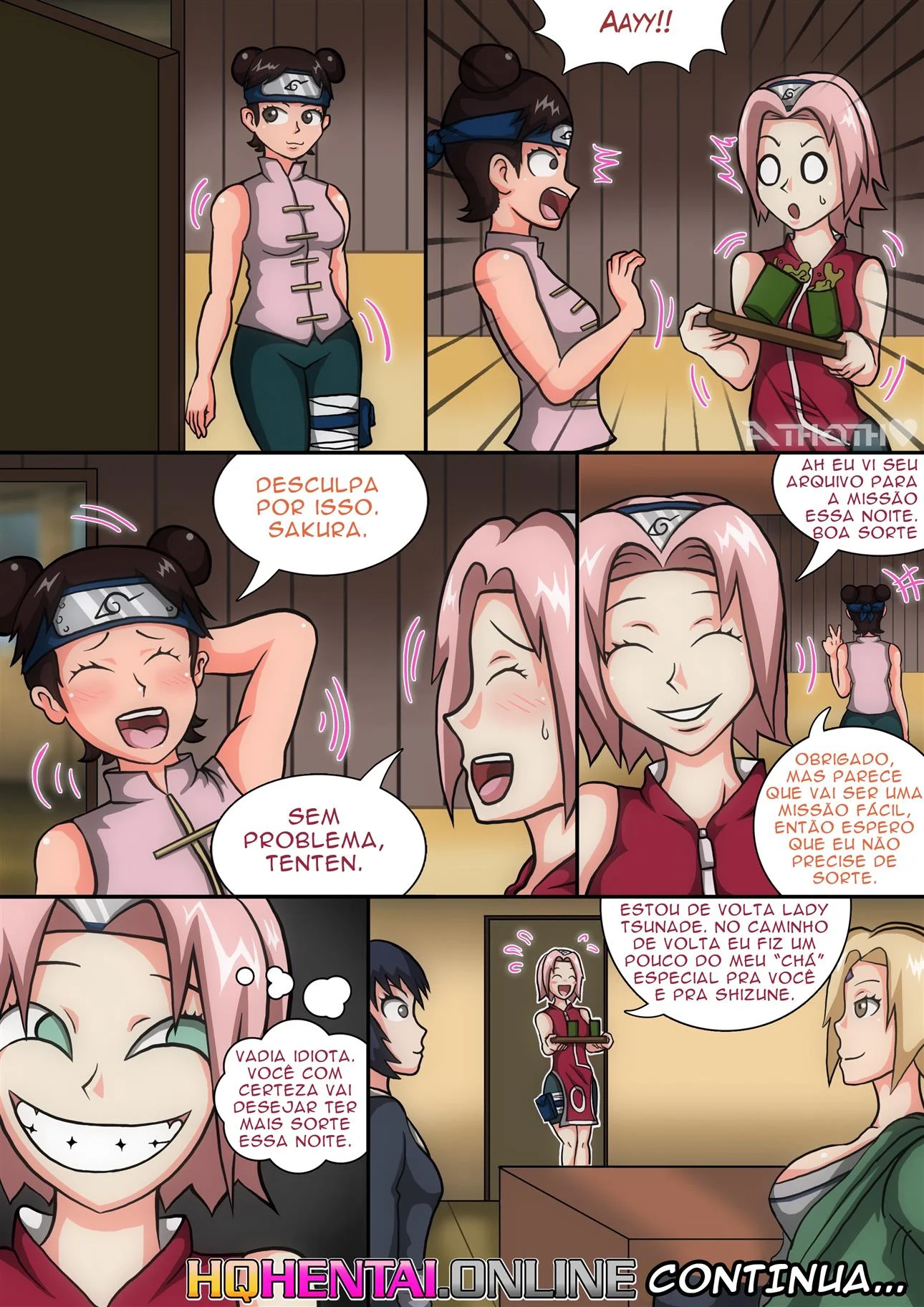 Na pele das kunoichis &ndash; Boquete &ndash; Completo