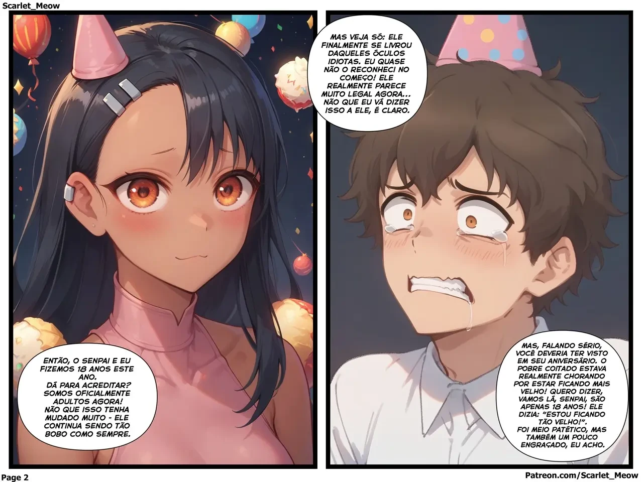 Nagatoro na Faculdade &ndash; Bund&atilde;o &ndash; Ler Quadrinho Porno PT-BR