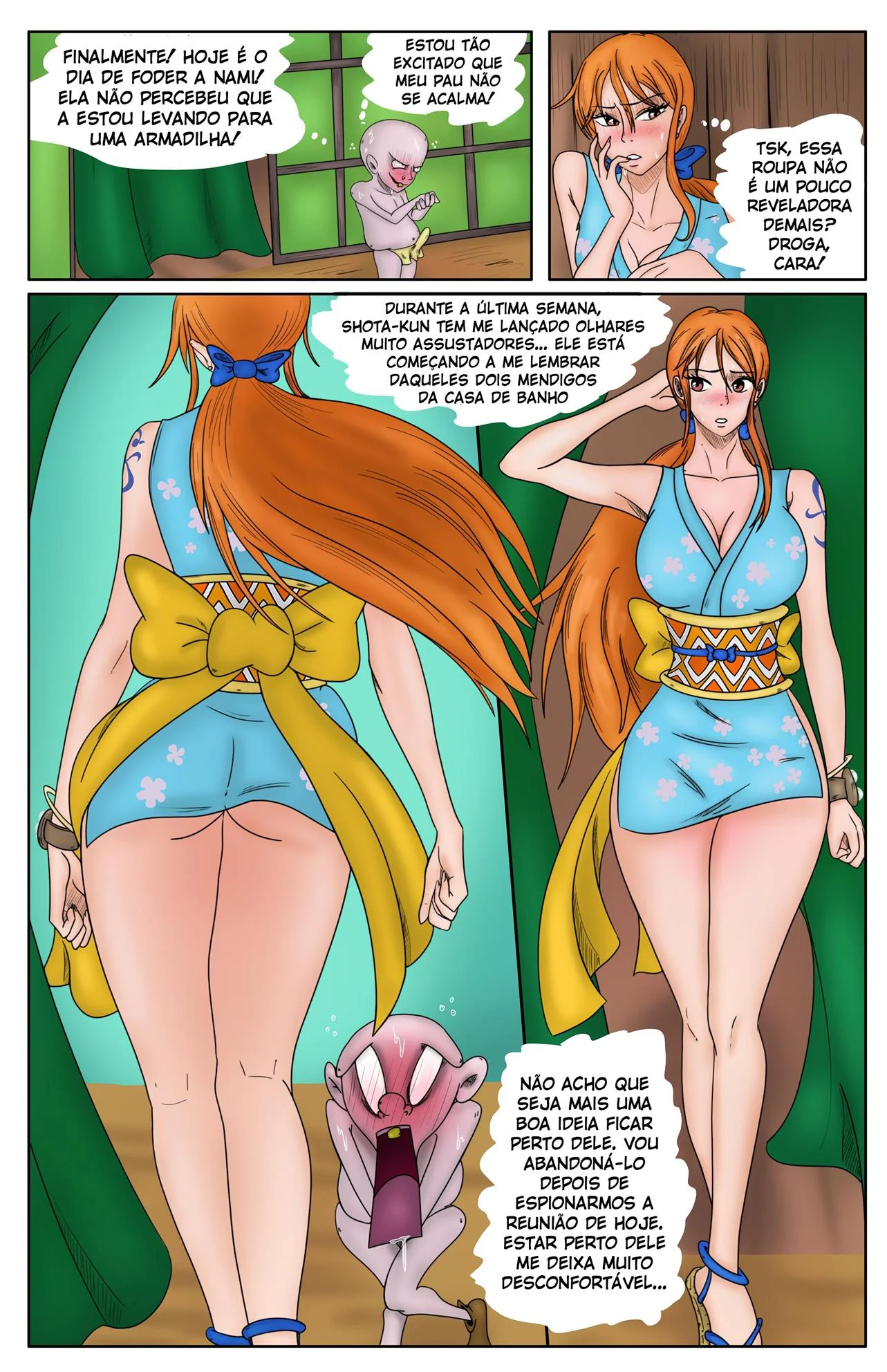 Nami &eacute; corrompida &ndash; HQ Hentai &ndash; Em Portugu&ecirc;s
