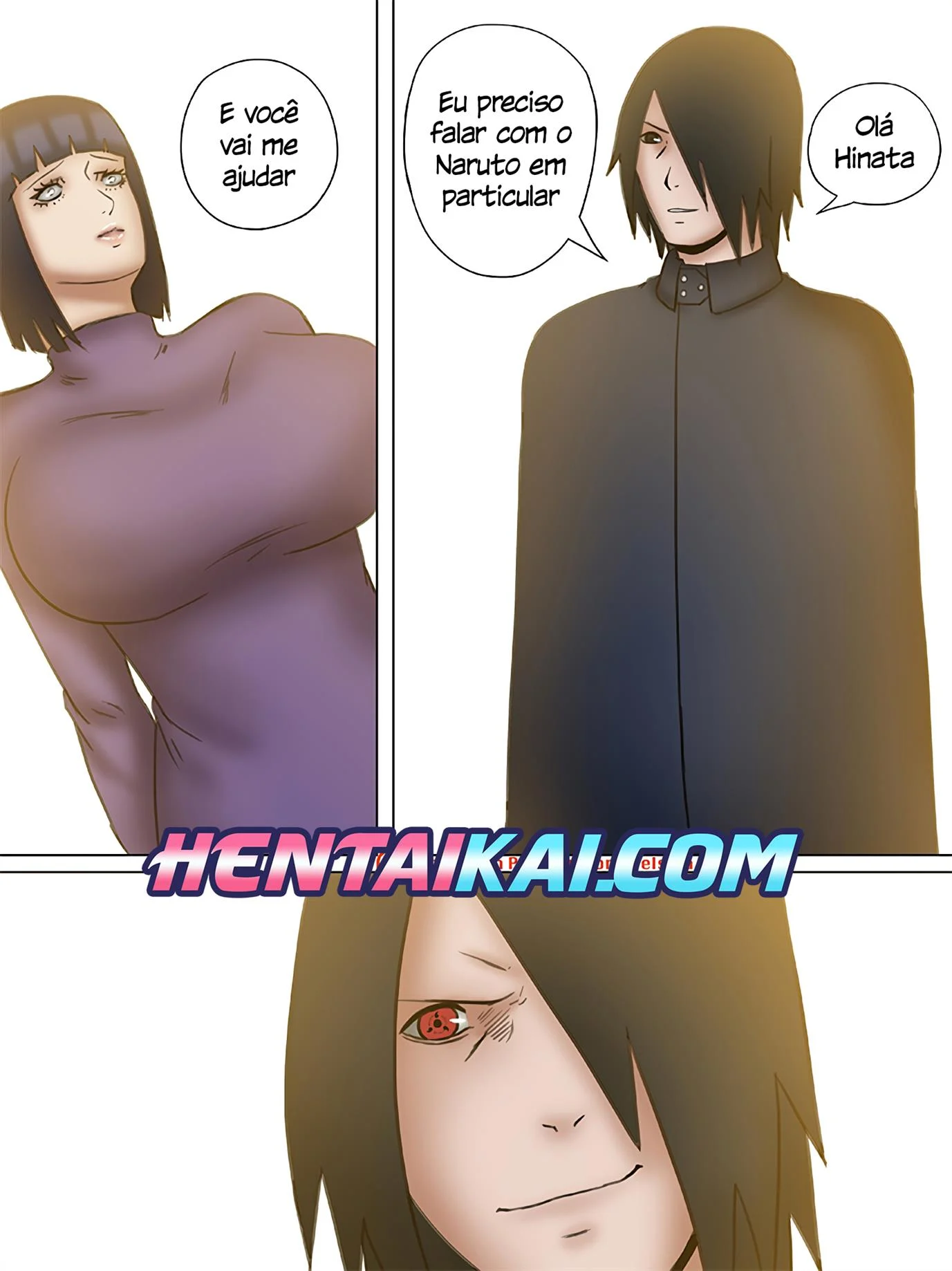Naruto o Hokage Safado 3 &ndash; Boquete &ndash; Quadrinho em Portugu&ecirc;s PT-BR