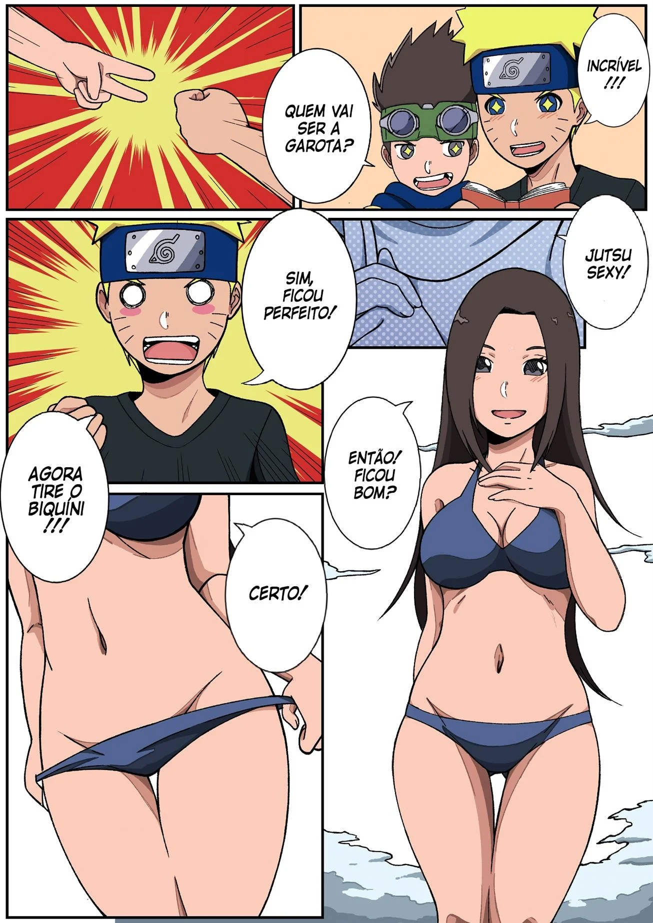 Naruto x Konohamaru &ndash; Peit&otilde;es &ndash; Tradu&ccedil;&atilde;o Completa