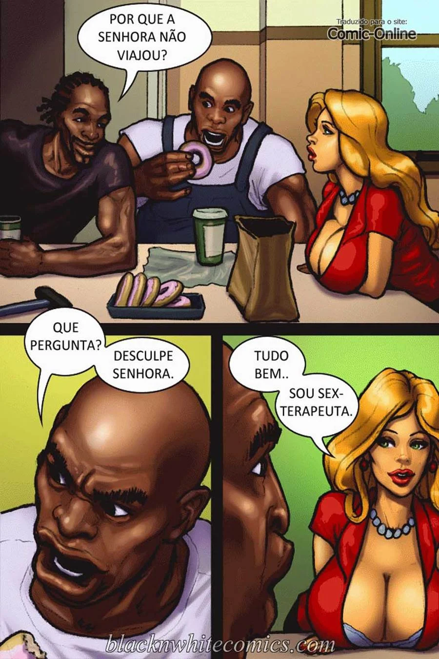 Negros fode esposa e filha do dono da empresa