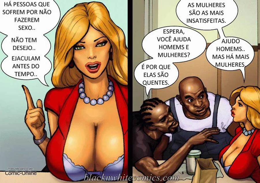 Negros fode esposa e filha do dono da empresa