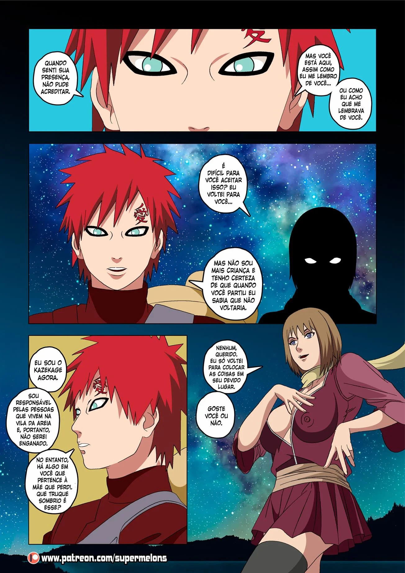 Ninjas vadias na vila da areia – Naruto Hentai – Ler Quadrinho Completos