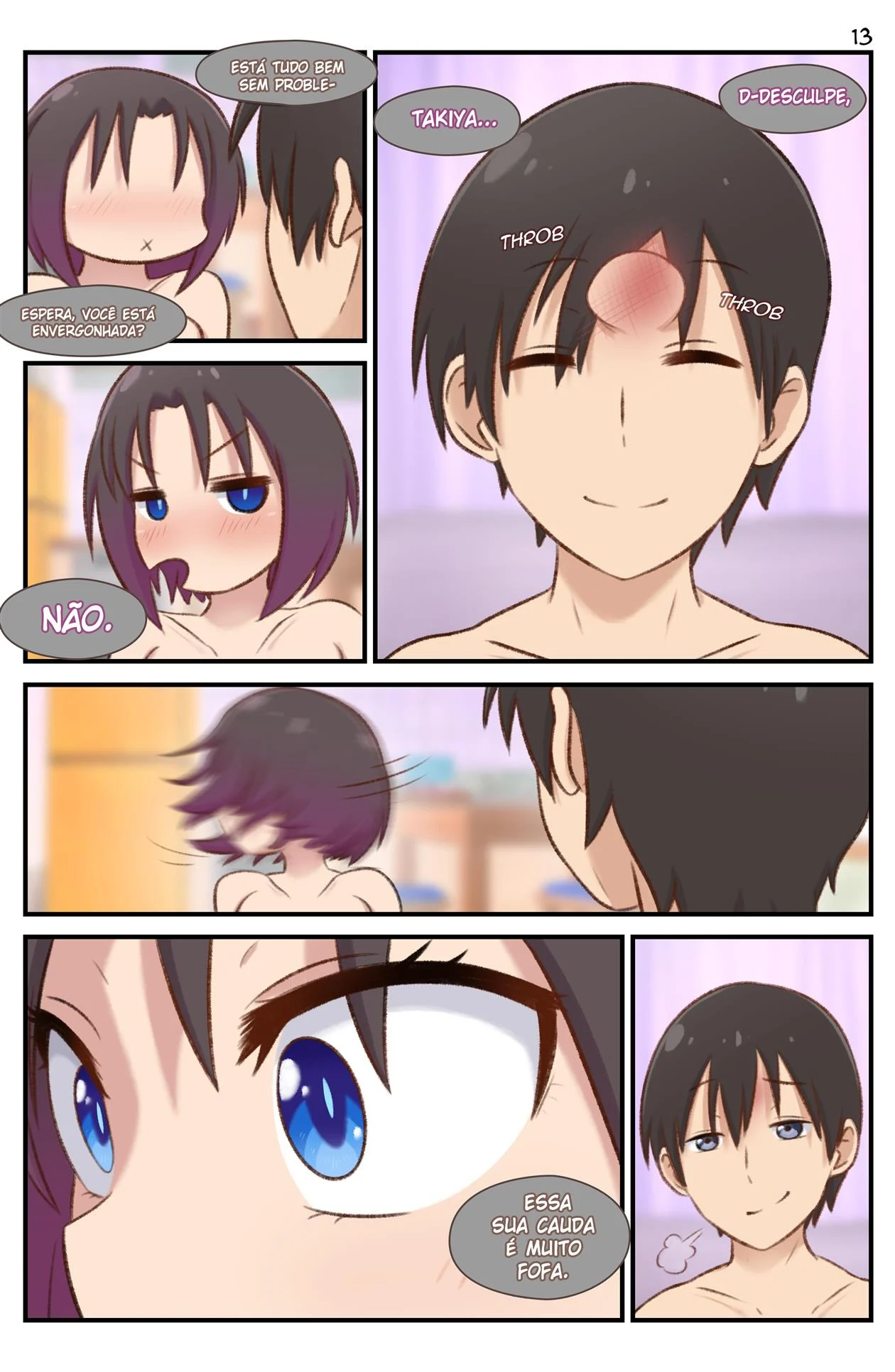 Noite de Sexo com a Elma &ndash; Manga Hentai &ndash; Quadrinho em Portugu&ecirc;s PT-BR