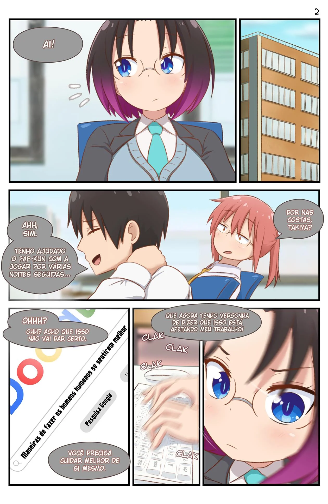 Noite de Sexo com a Elma &ndash; Manga Hentai &ndash; Quadrinho em Portugu&ecirc;s PT-BR