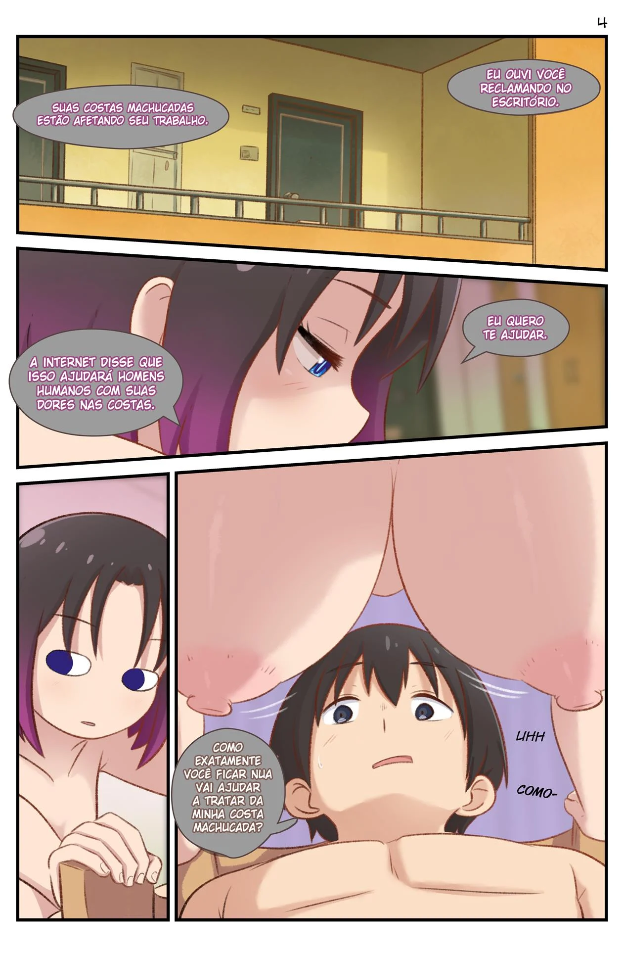 Noite de Sexo com a Elma &ndash; Manga Hentai &ndash; Quadrinho em Portugu&ecirc;s PT-BR